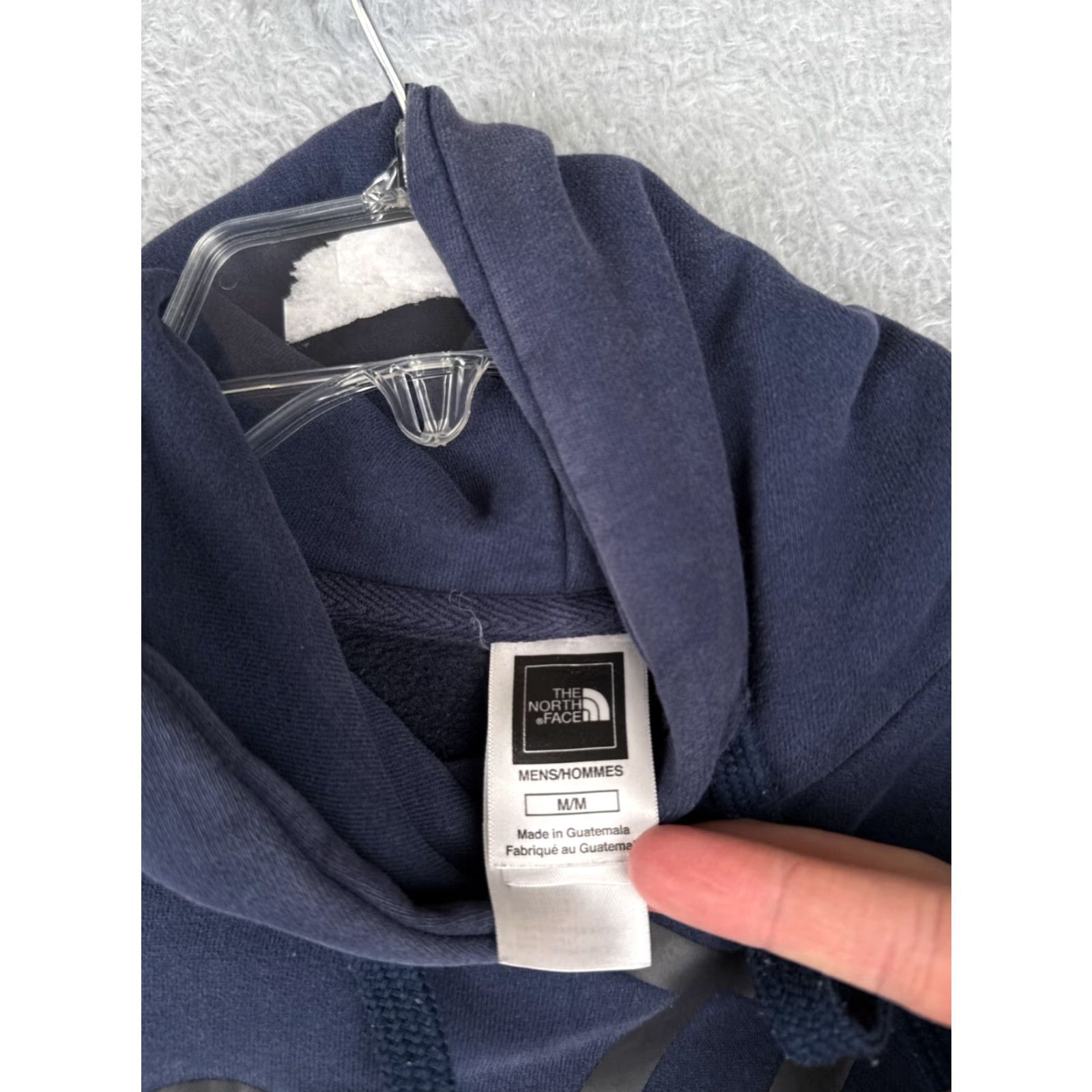 The North Face The North Face Hoodie Mens Medium Blue Pullover Cotton Blend READ Size US M / EU 48-50 / 2 - 7 Thumbnail