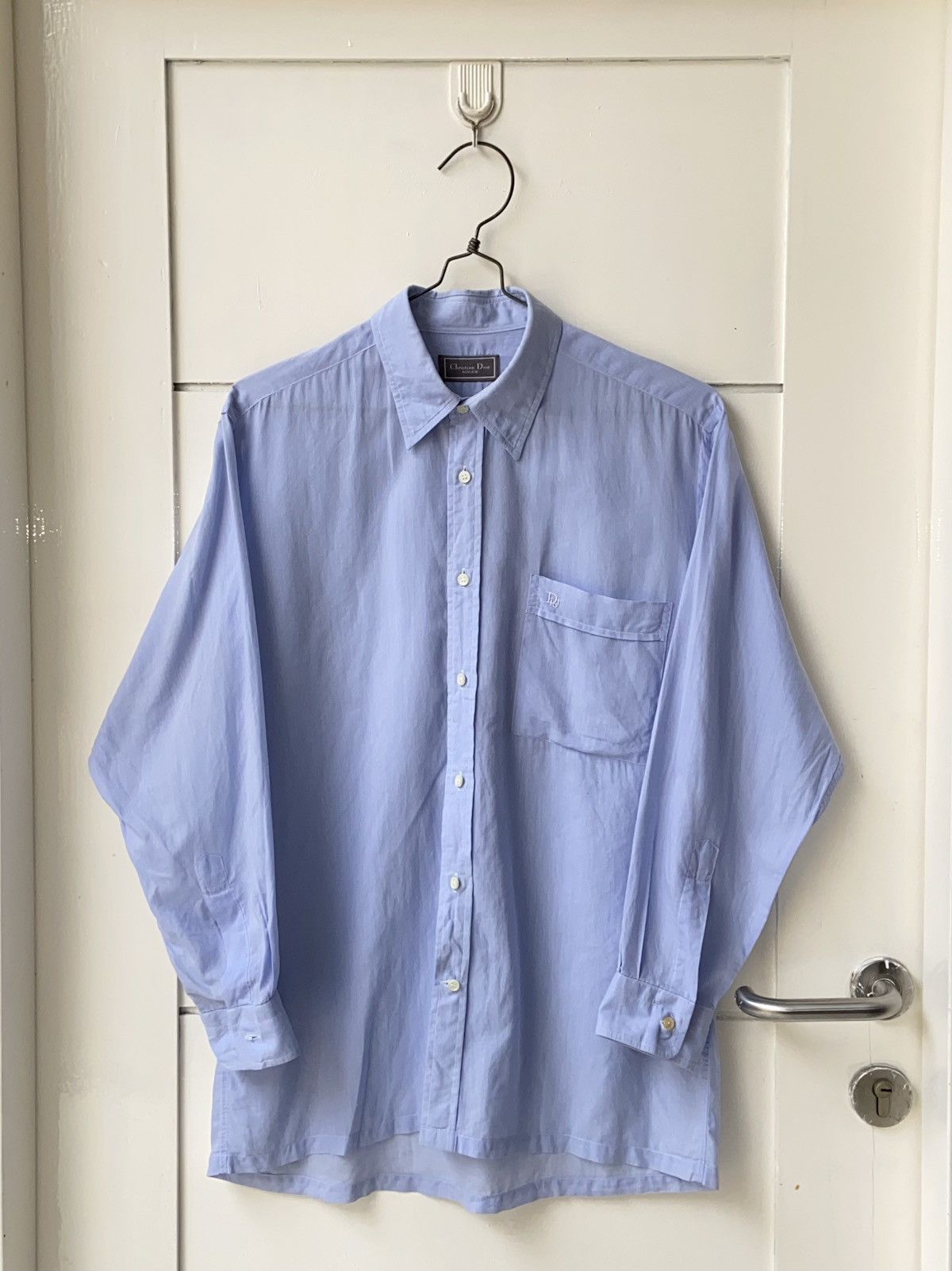 Christian Dior Monsieur Christian Dior Monsieur Blue Shirt Size US M / EU 48-50 / 2 - 9 Thumbnail