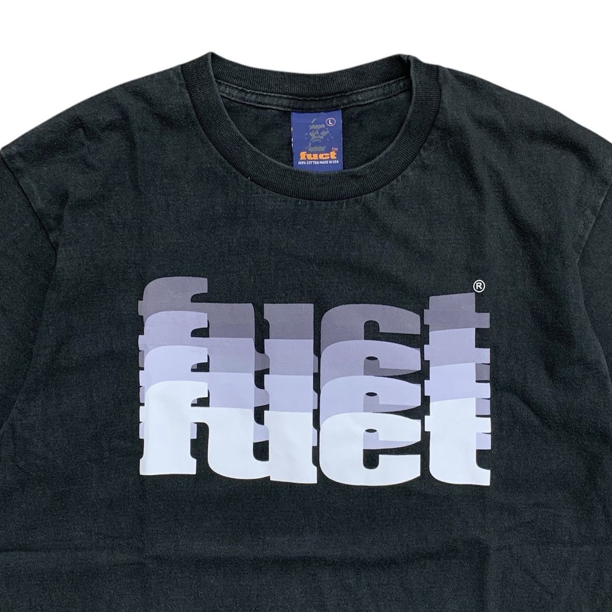 FUCT Fuct Streetwear Blurred OG Logo Tshirt 90’s Size US L / EU 52-54 / 3 - 2 Thumbnail