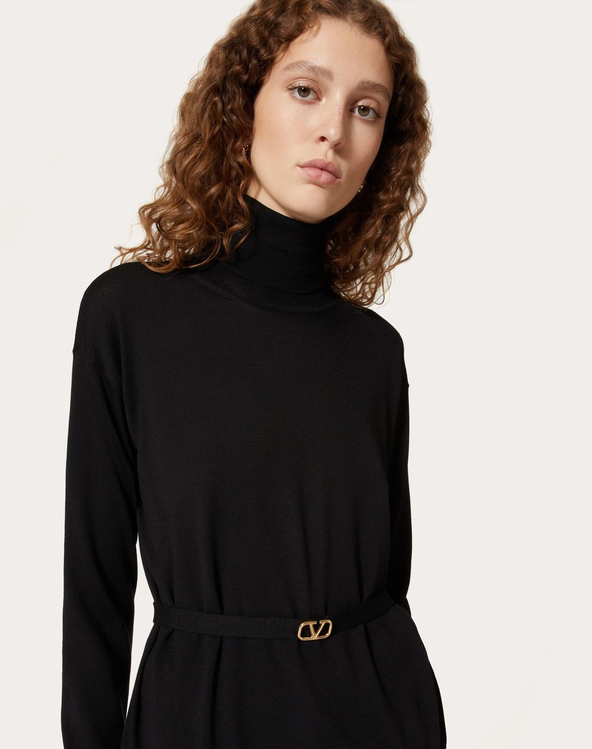 Valentino o1s1wg110525 Wool Jumper in Black Size XL / US 12-14 / IT 48-50 - 5 Thumbnail