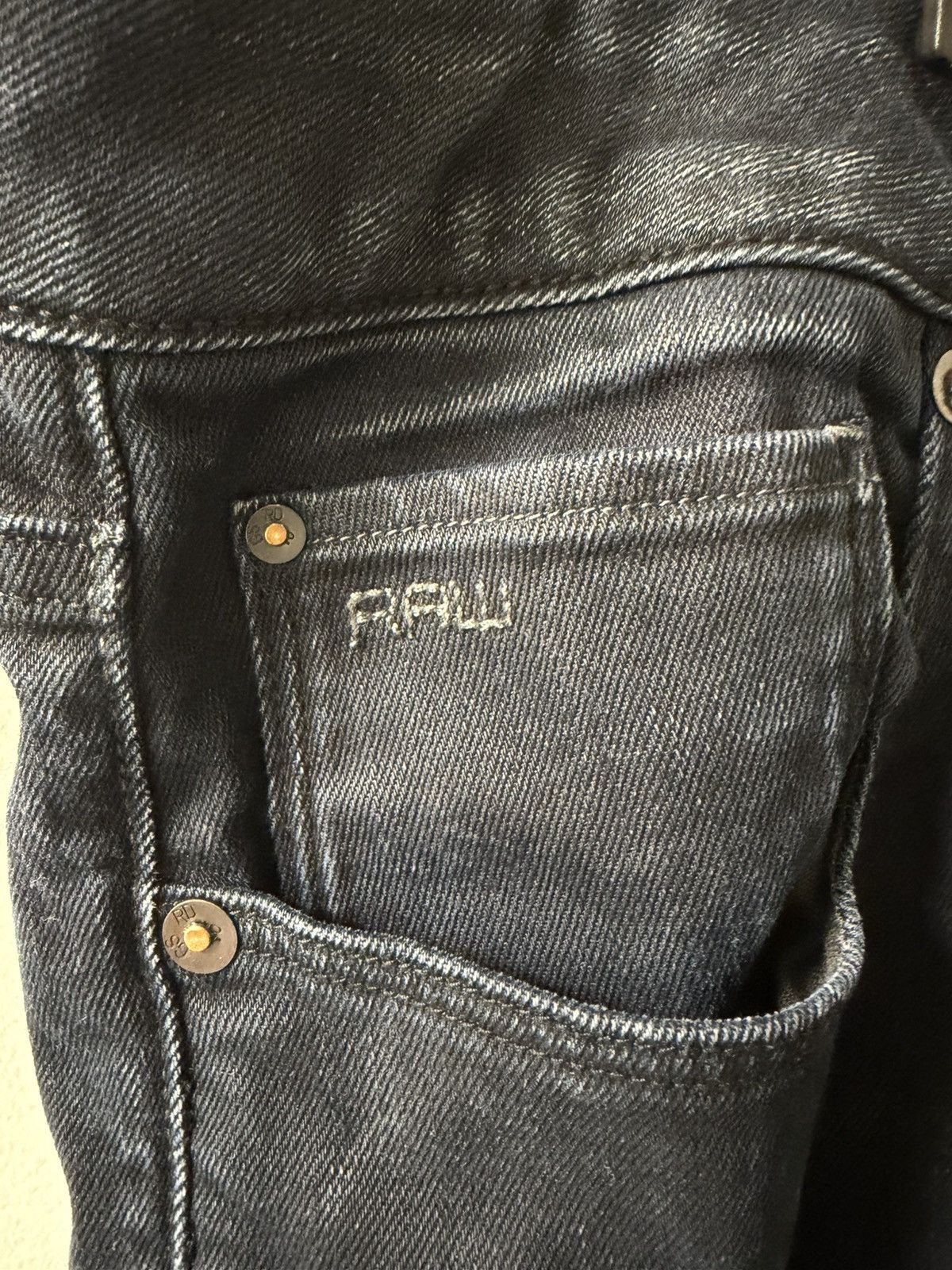 G-Star G-Star Raw Slim 3301 size 33w 34L Jeans Size US 33 - 2 Thumbnail