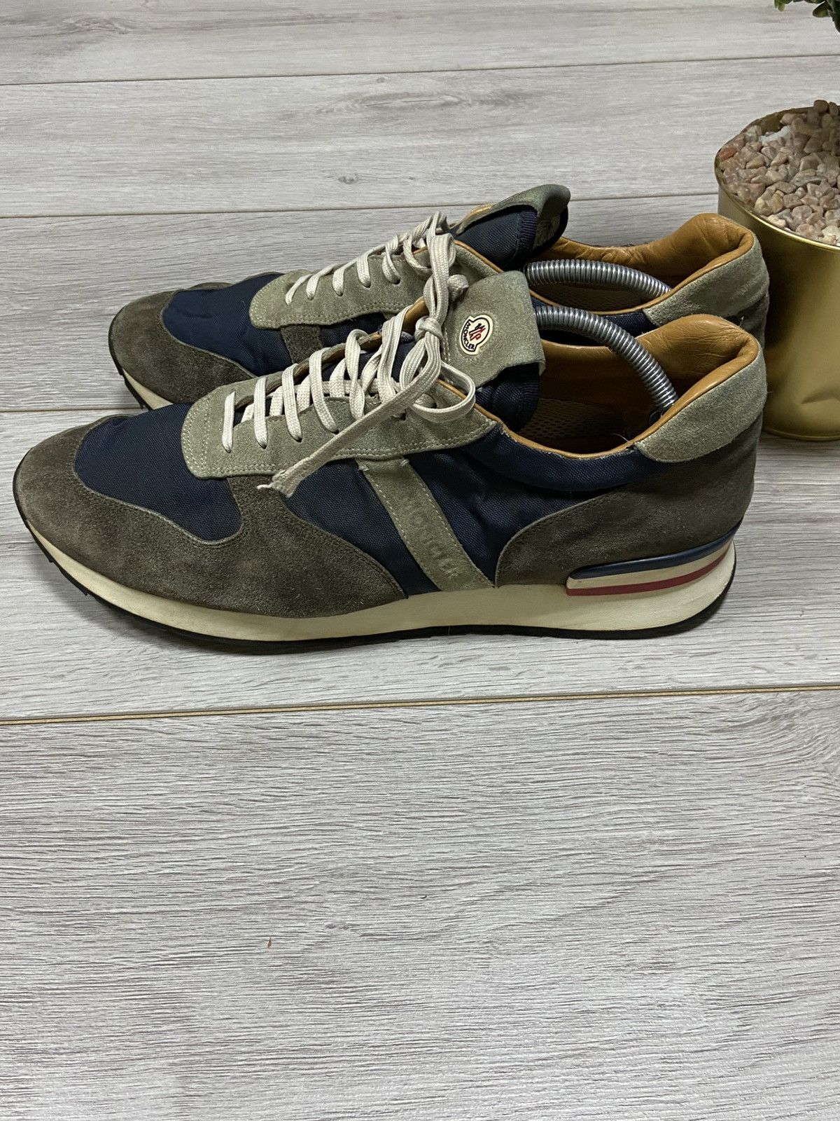 Moncler Moncler suede sneakers shoes Size US 13 / EU 46 - 11 Thumbnail