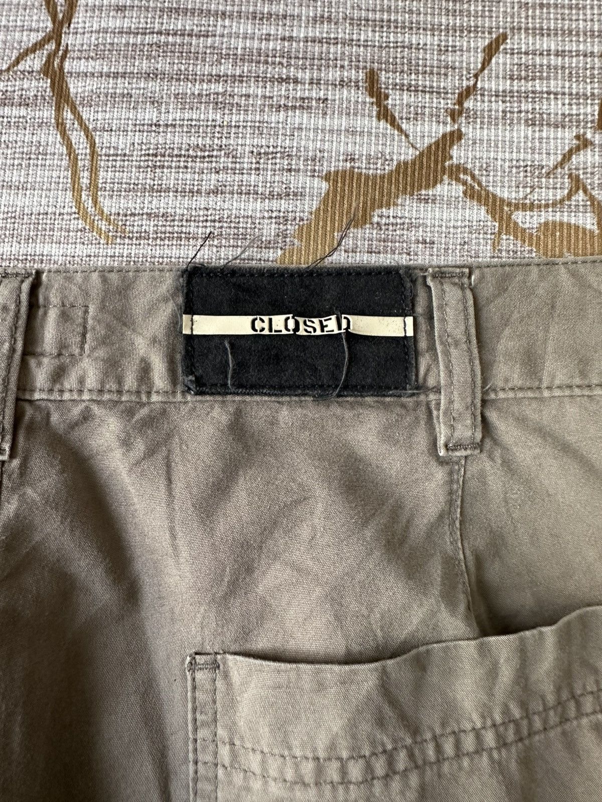 Marithe + Francois Girbaud Vintage Marithe Francois Girbaud (MFG) Fatigue Faded Pant Size US 32 / EU 48 - 19 Thumbnail