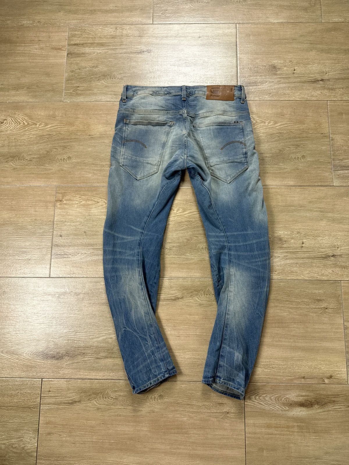 G-Star G-Star Raw Arc-Z 3D Slim Denim Jeans Size US 32 / EU 48 - 9 Thumbnail