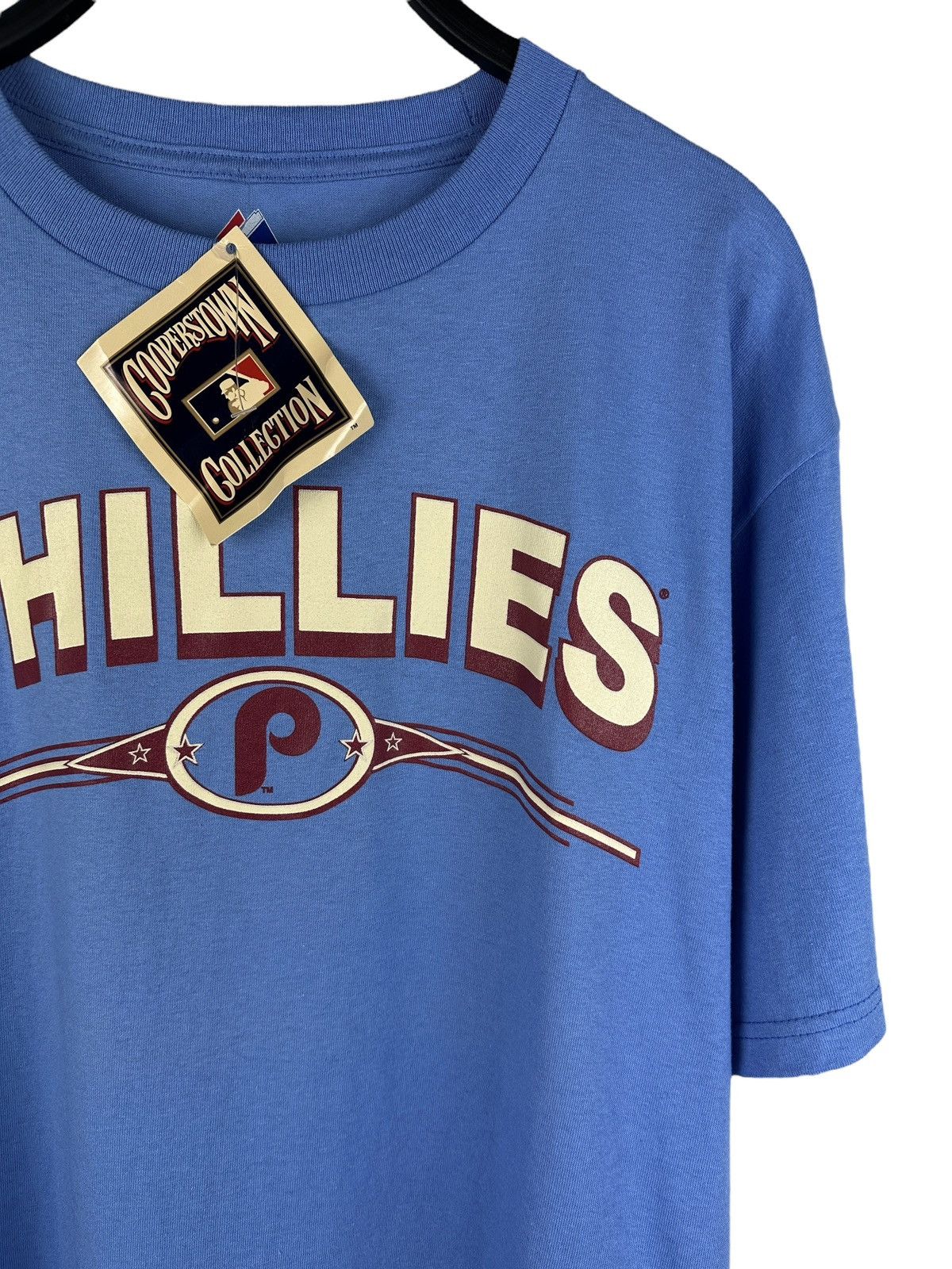 Majestic NWT🏷️ Philadelphia Phillies MLB Archive T-Shirt Cooperstown Size US M / EU 48-50 / 2 - 10 Thumbnail
