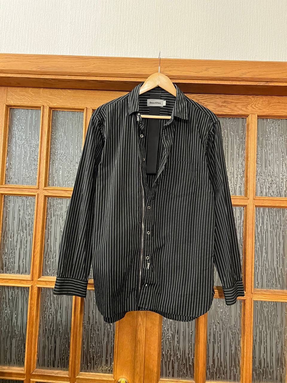 Japanese Brand Les Beautilities stripes screw shirt Size US M / EU 48-50 / 2 - 2 Thumbnail