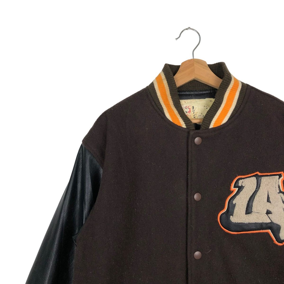 Japanese Brand 💥RARE VINTAGE VARSITY JACKET CONART LEATHER BIG LOGO Size US M / EU 48-50 / 2 - 7 Thumbnail