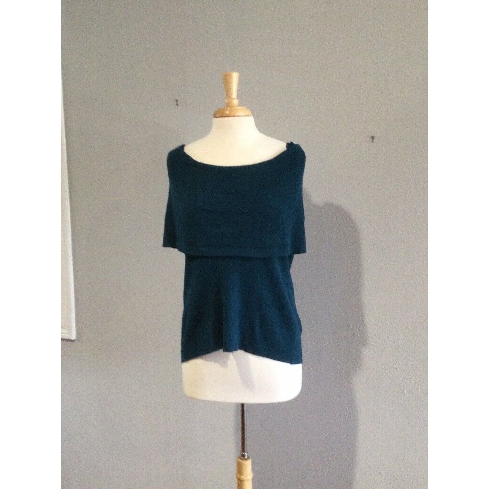Other Dressbarn Shawl Sleeve/Shoulder Pullover Stretch Top 22/24 Size 4XL / US 24-26 - 2 Thumbnail