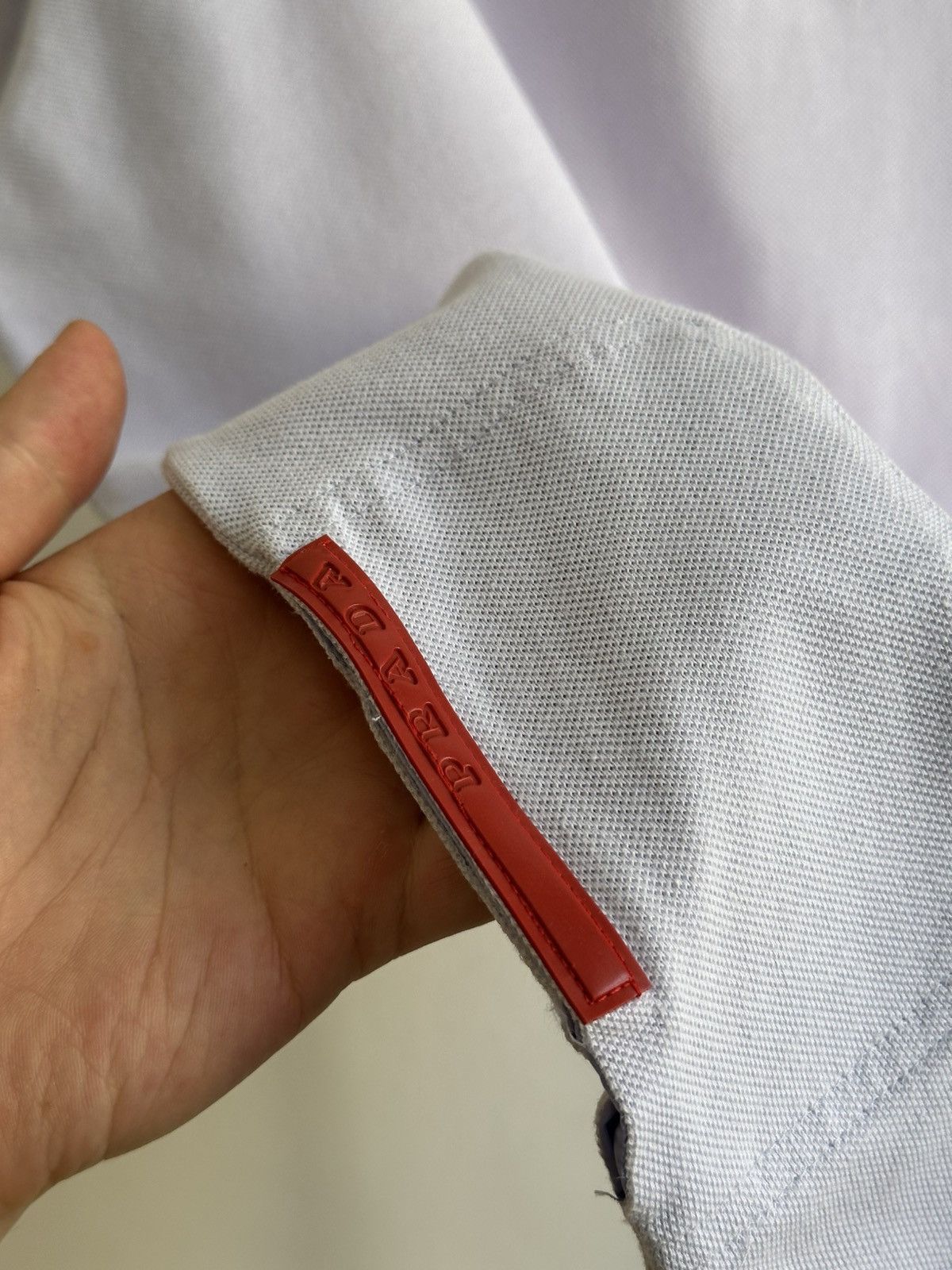 Prada Prada Sport Collection Vintage Rare Red Tab Luna Rossa Polos Size US M / EU 48-50 / 2 - 6 Thumbnail