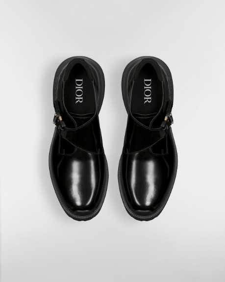 Dior o1w1db10426 3DE393 Combat Monk Derby Shoes in Black Size US 12 / EU 45 - 3 Thumbnail