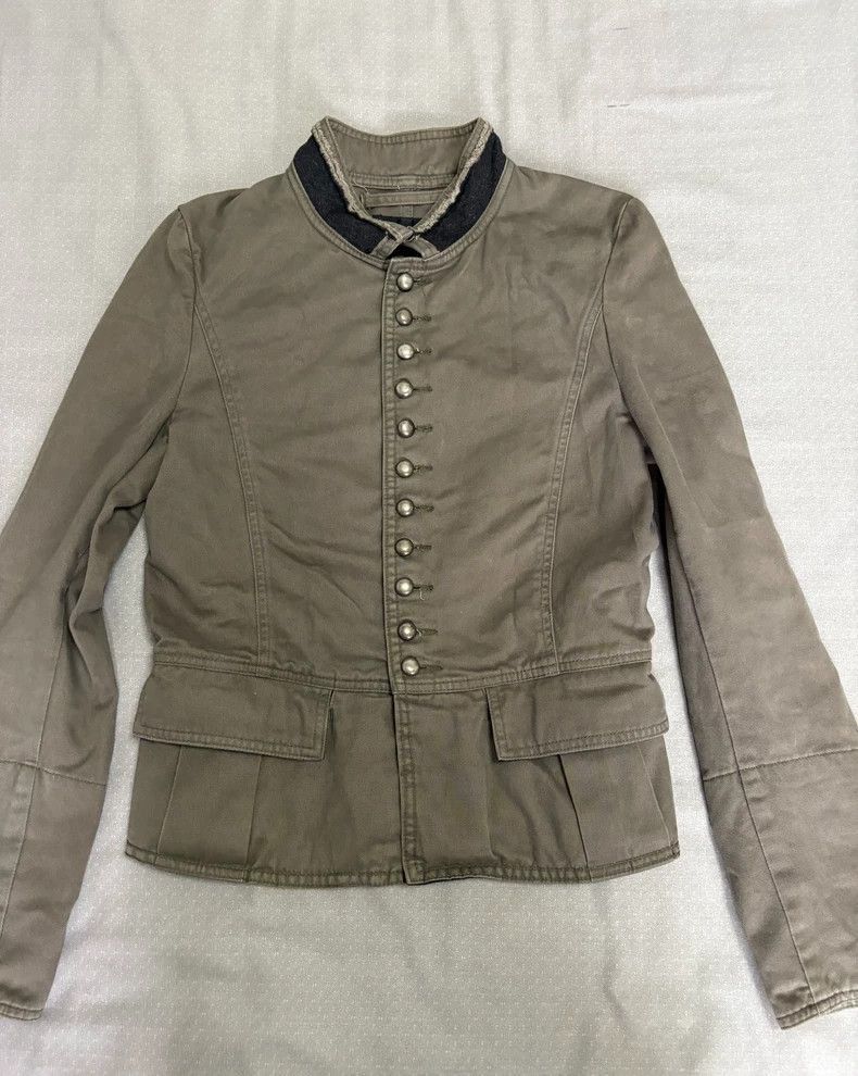 Yohji Yamamoto Vintage Zucca Napoleon Style Jacket-2506 Size M / US 6-8 / IT 42-44 - 3 Thumbnail