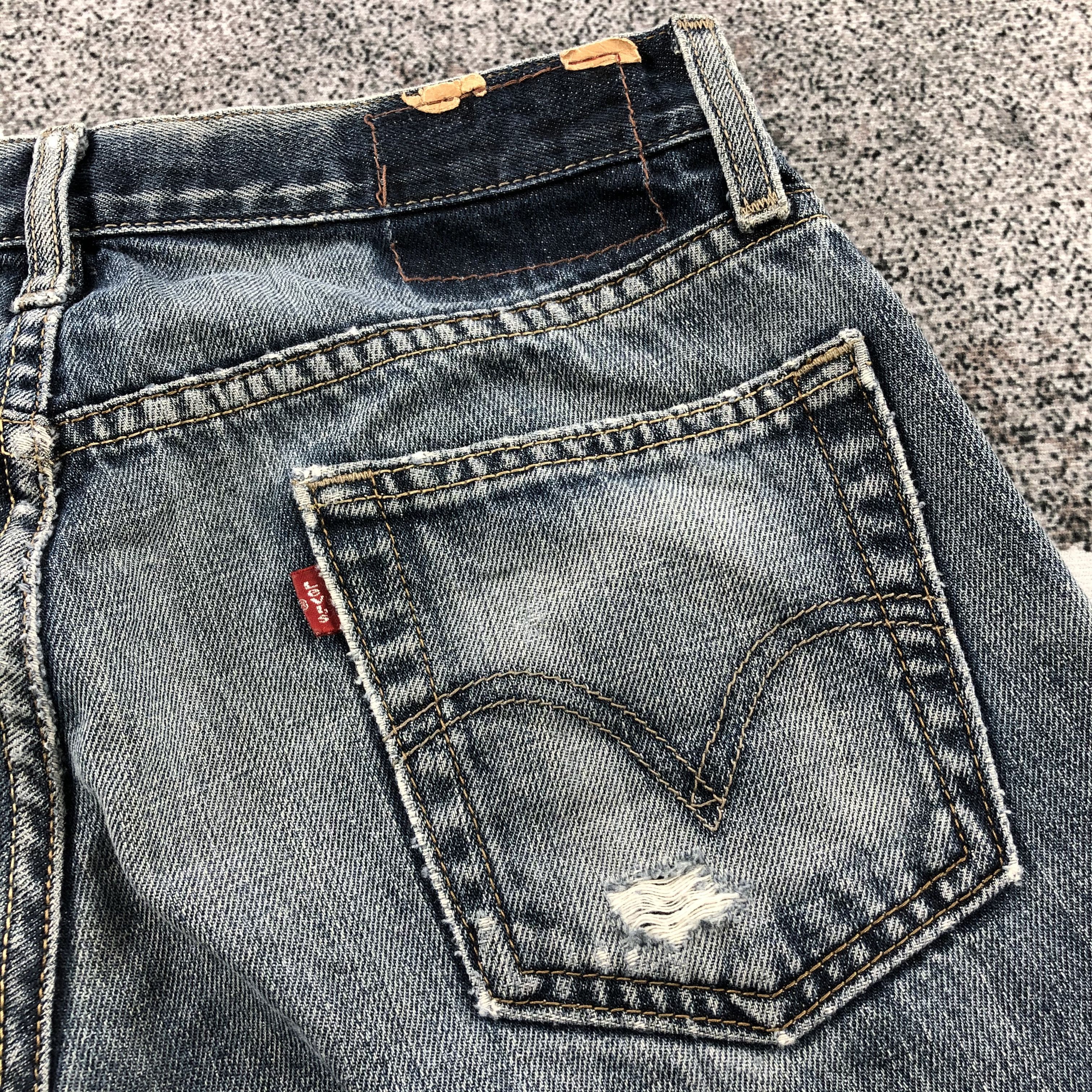 Levi's Vintage Levis 514 Jeans Blue Slim Straight Denim KJ593 Size US 30 / EU 46 - 5 Thumbnail