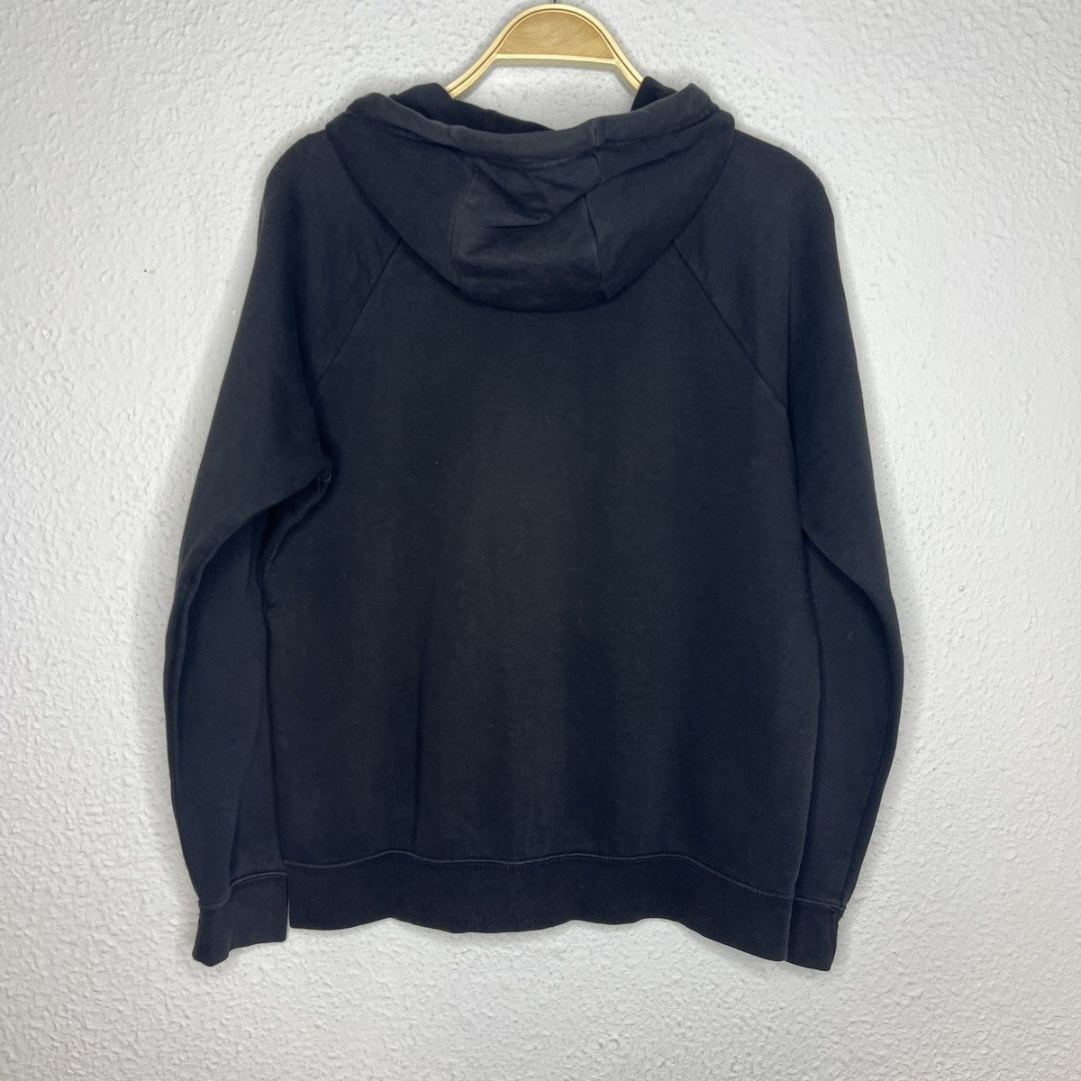 Nike Vintage Nike Hoodie Black Logo Swoosh Boxy 90s Y2K Size US M / EU 48-50 / 2 - 7 Thumbnail