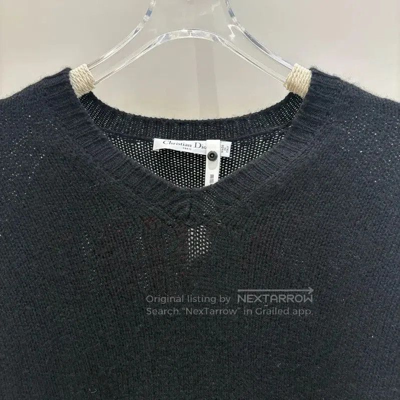 Other Dior Black Cashmere Long Sleeve Pullover Sweater . Size S / US 4 / IT 40 - 2 Thumbnail