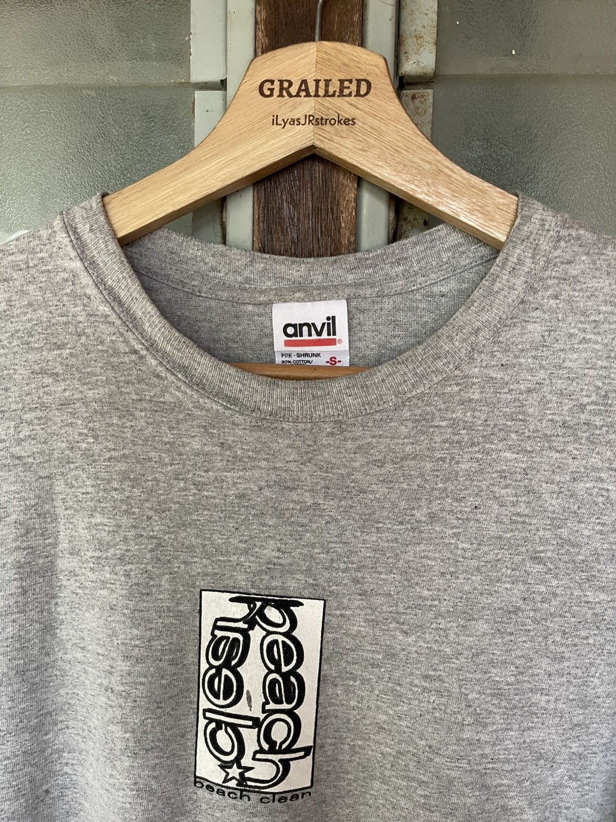 Vintage Vintage Beach Clean 505032 Skate Shirt Tee Size US S / EU 44-46 / 1 - 4 Thumbnail