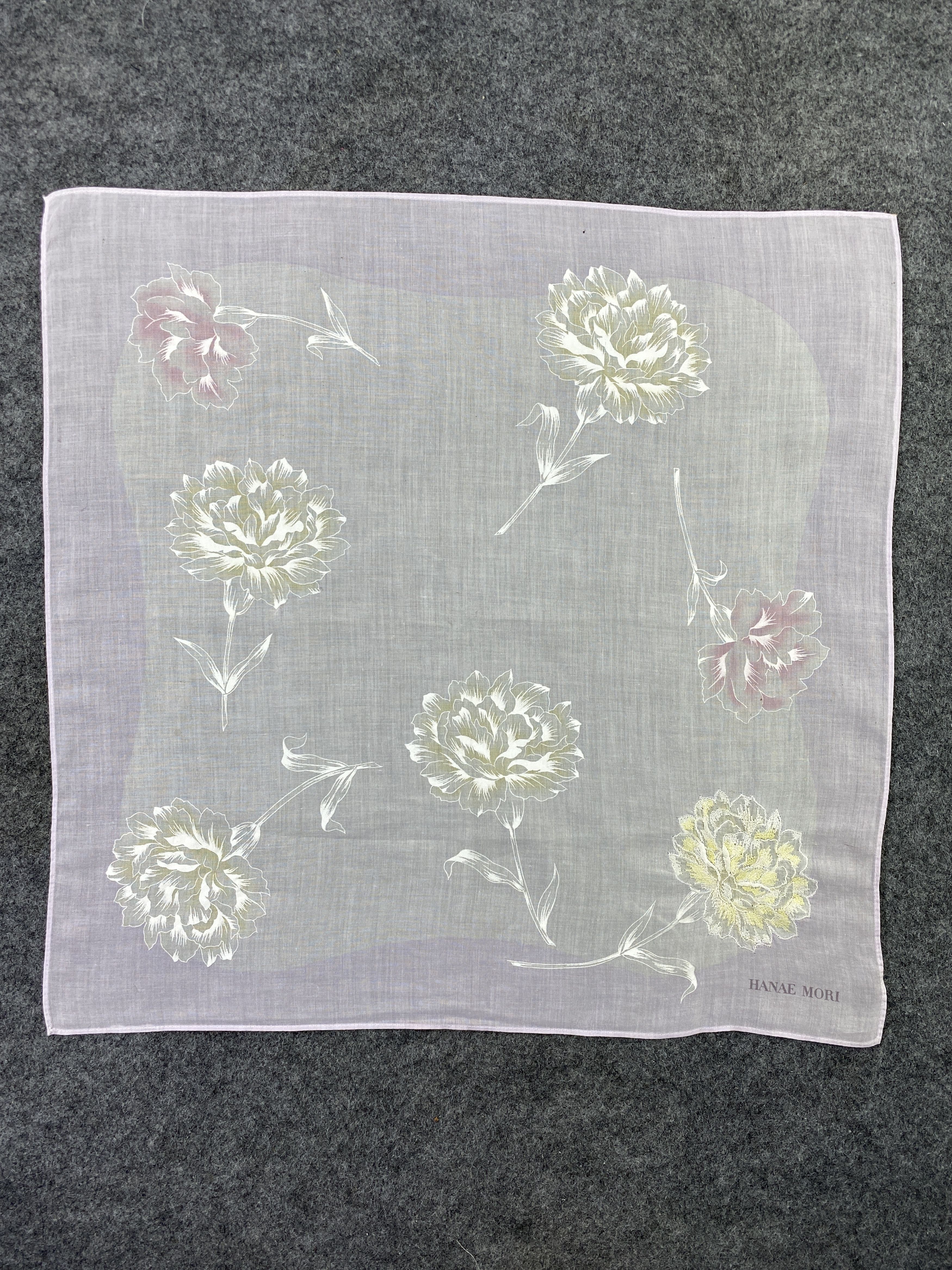 Hanae Mori Hanae Mori Handkerchief / Bandana / Neckerchief-B285 Size ONE SIZE - 3 Thumbnail