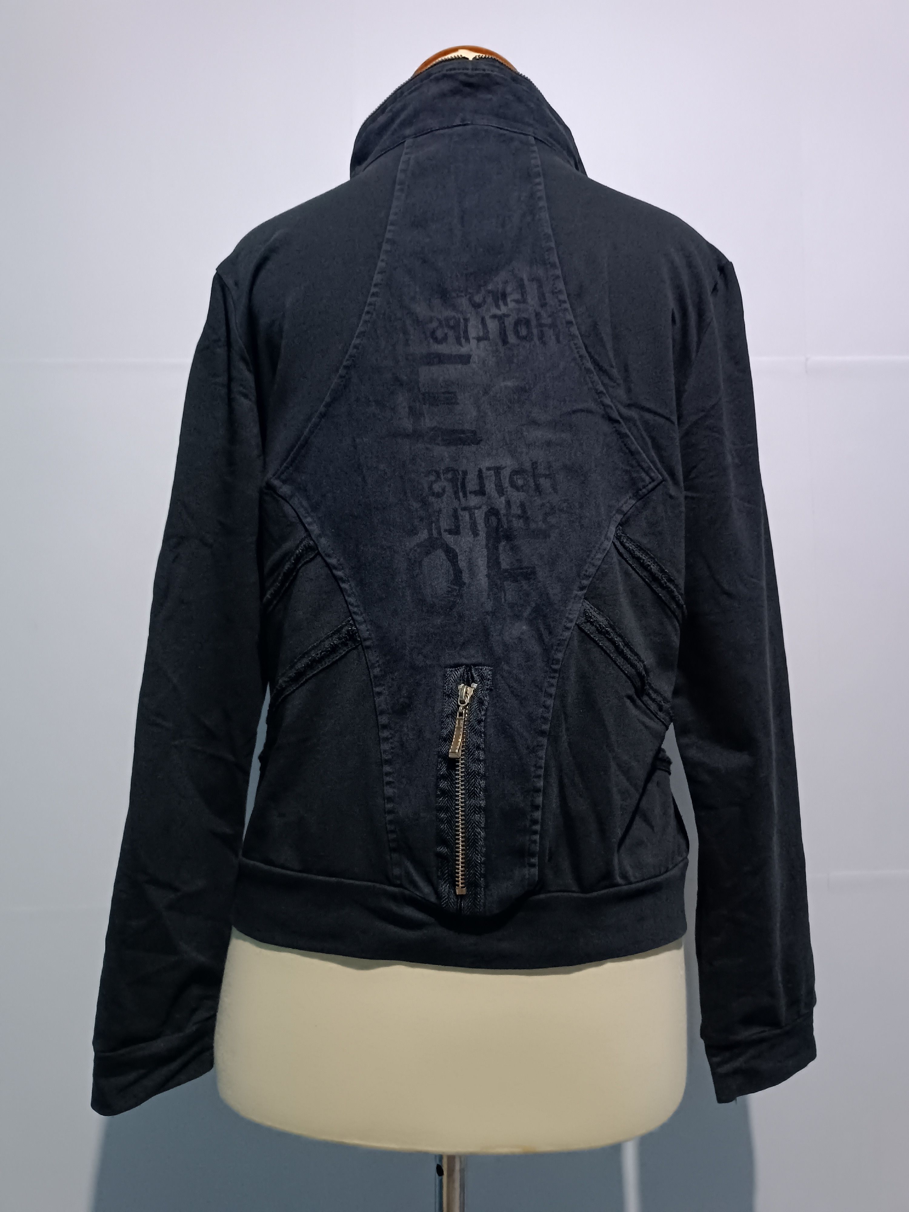 Japanese Brand Women's Full Zip Sweater Poem Style If Six Was Nine Size M / US 6-8 / IT 42-44 - 4 Thumbnail