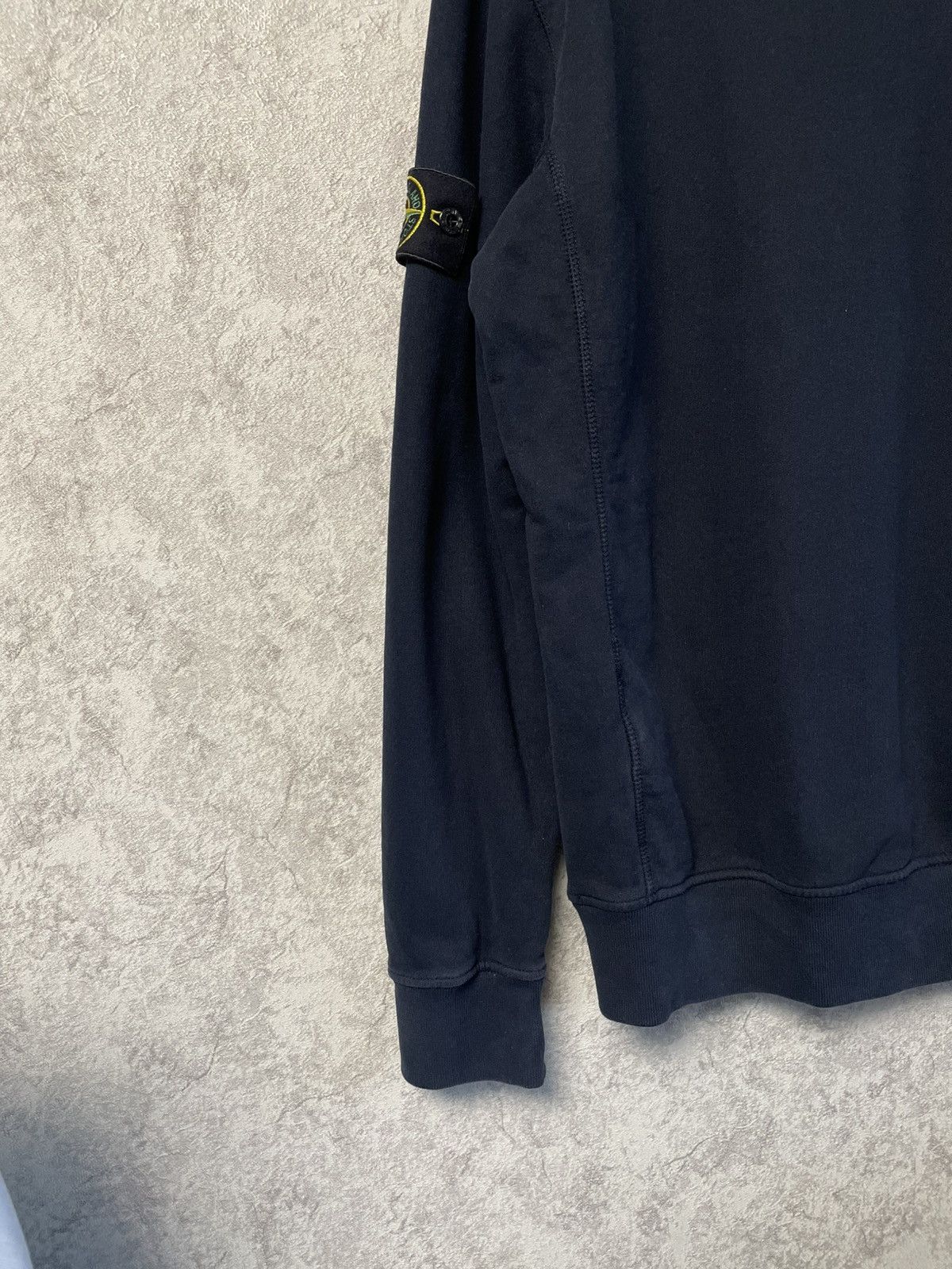 Stone Island Stone Island Navy Blue Sweatshirt Crewneck Size US L / EU 52-54 / 3 - 21 Thumbnail