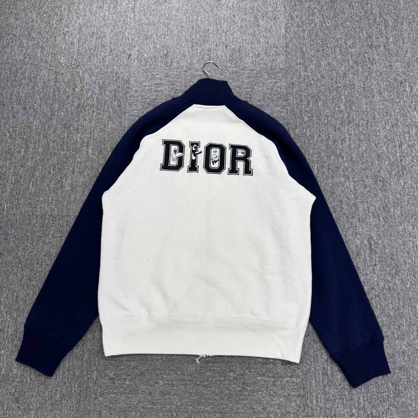 Dior dior embroidered letter zip-up jacket. Size US XL / EU 56 / 4 - 2 Thumbnail