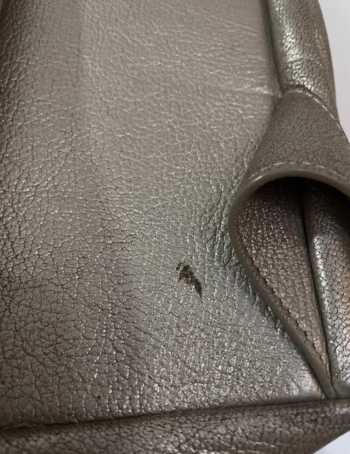 Rick Owens Rick Owens Mainline Champagne Leather Small Backpack Size ONE SIZE - 7 Thumbnail