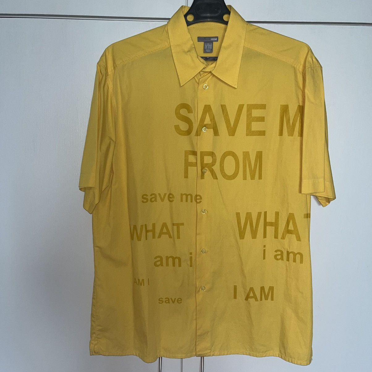 H&M SAVE ME FROM Shirt Size US XL / EU 56 / 4 - 1 Thumbnail