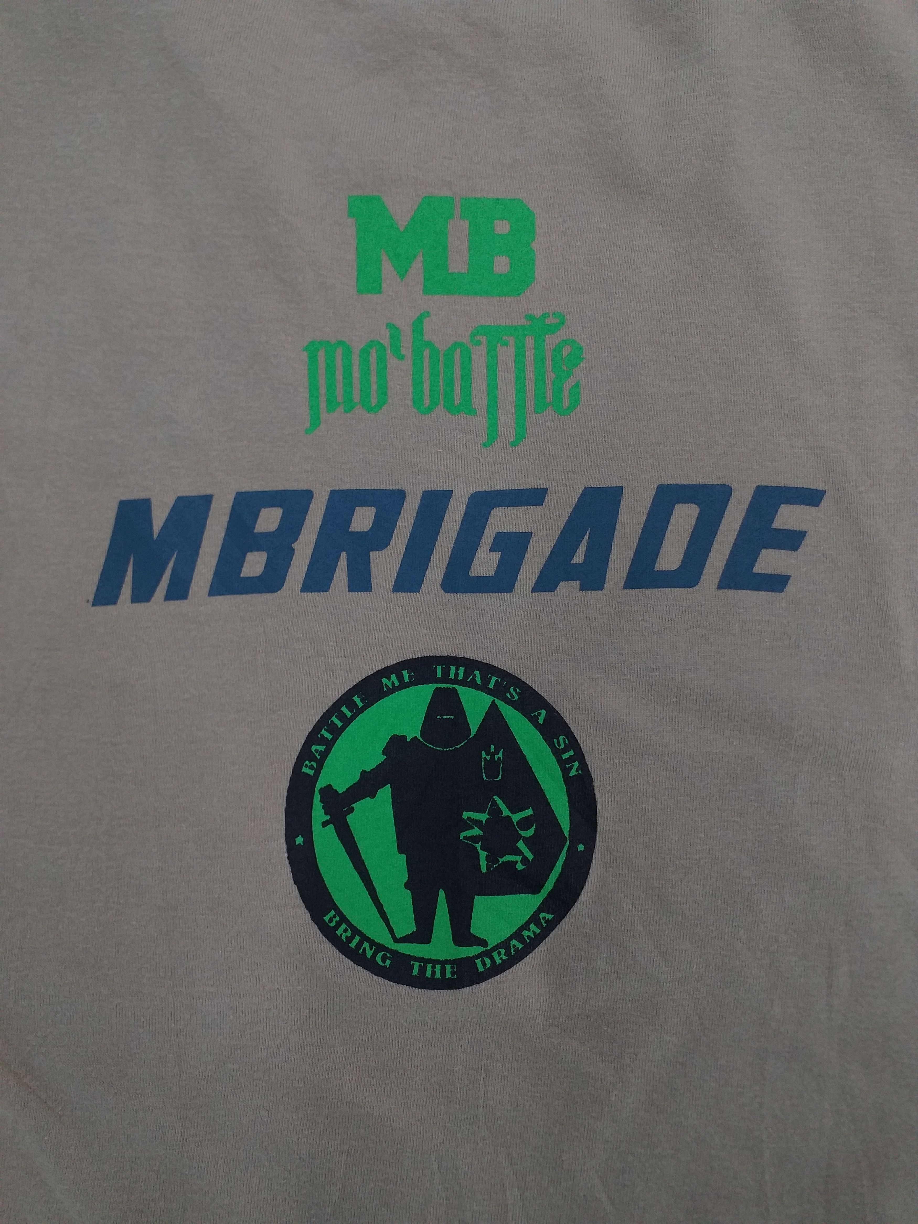 Japanese Brand Vintage Milkboy MBRIGADE Medium T-Shirt -C042 Size US M / EU 48-50 / 2 - 4 Thumbnail