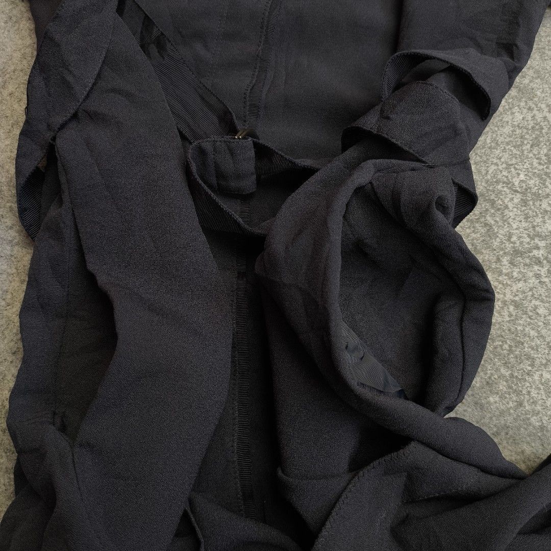 Hussein Chalayan Hussein chalayan Midi dress black Size M / US 6-8 / IT 42-44 - 3 Thumbnail
