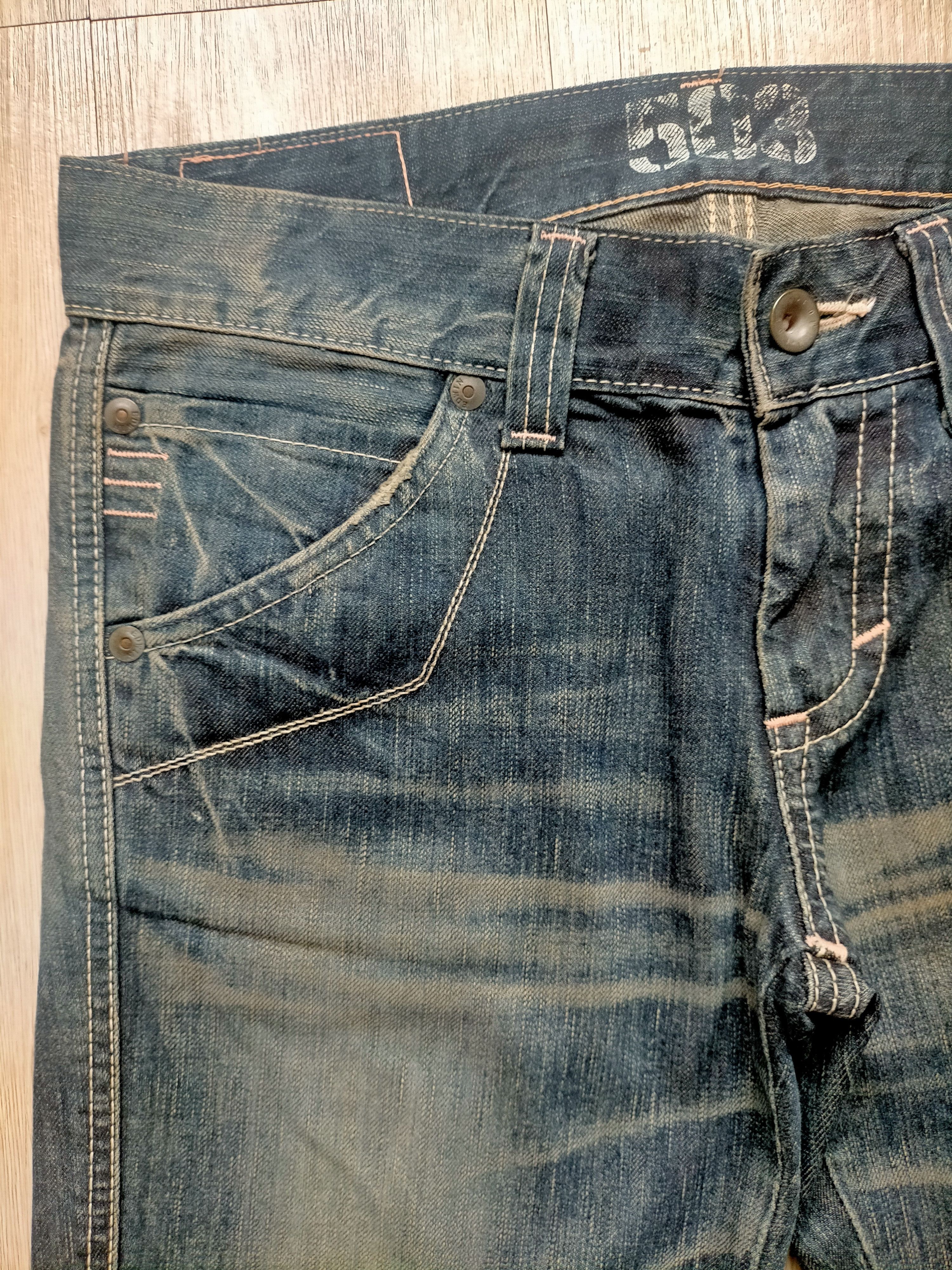 Edwin Flare Jeans 503 Blue Trip Japan blue Boot cut Size US 34 / EU 50 - 4 Thumbnail