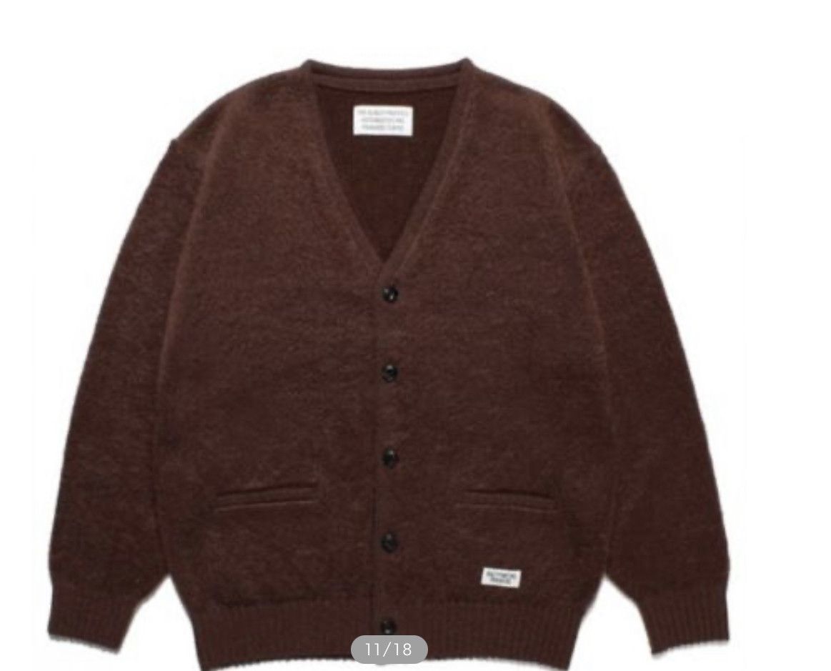 Wacko Maria MOHAIR KNIT CARDIGAN | Grailed