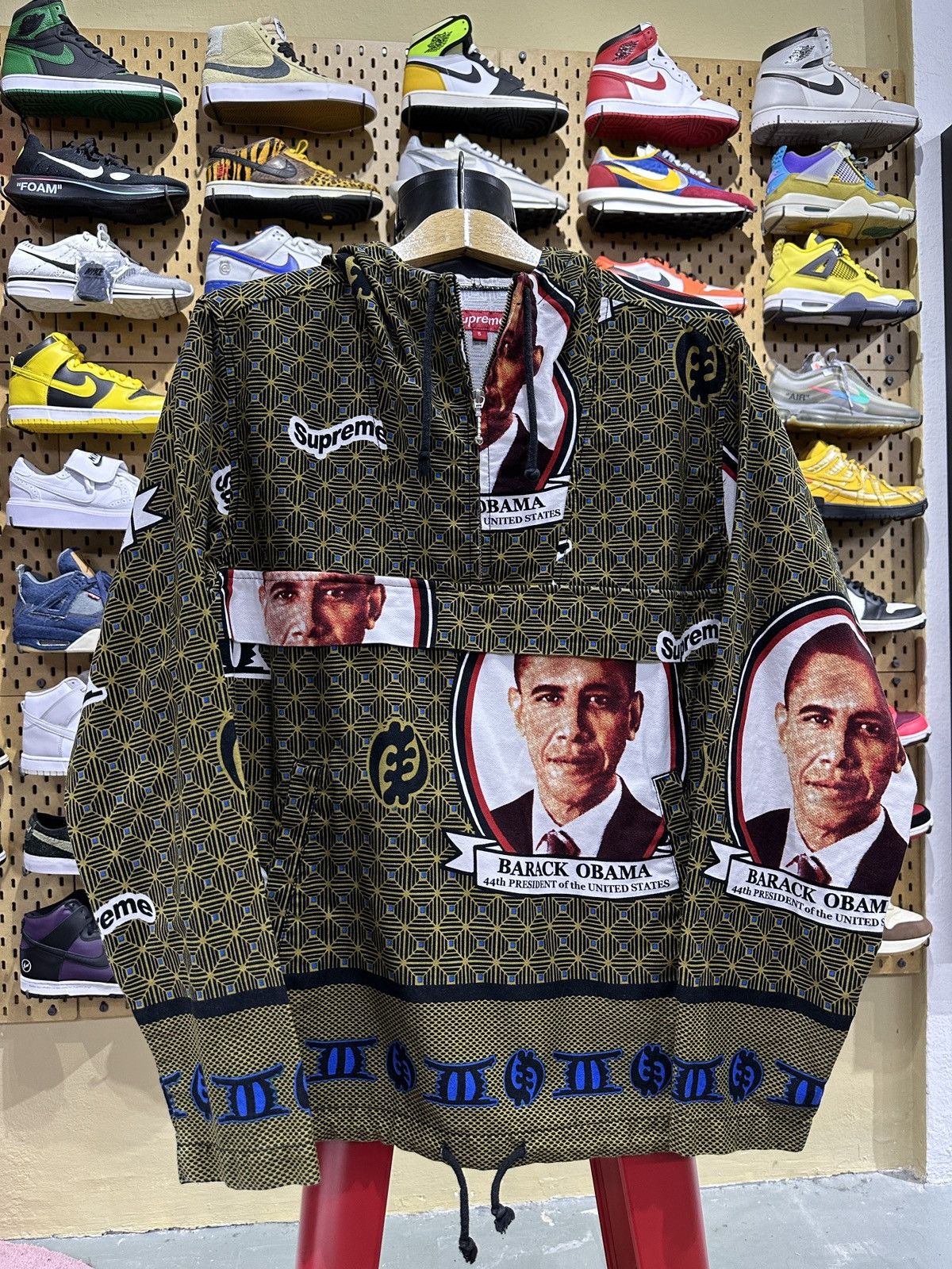 Supreme Supreme Obama Pullover Anorak SS17 | Grailed