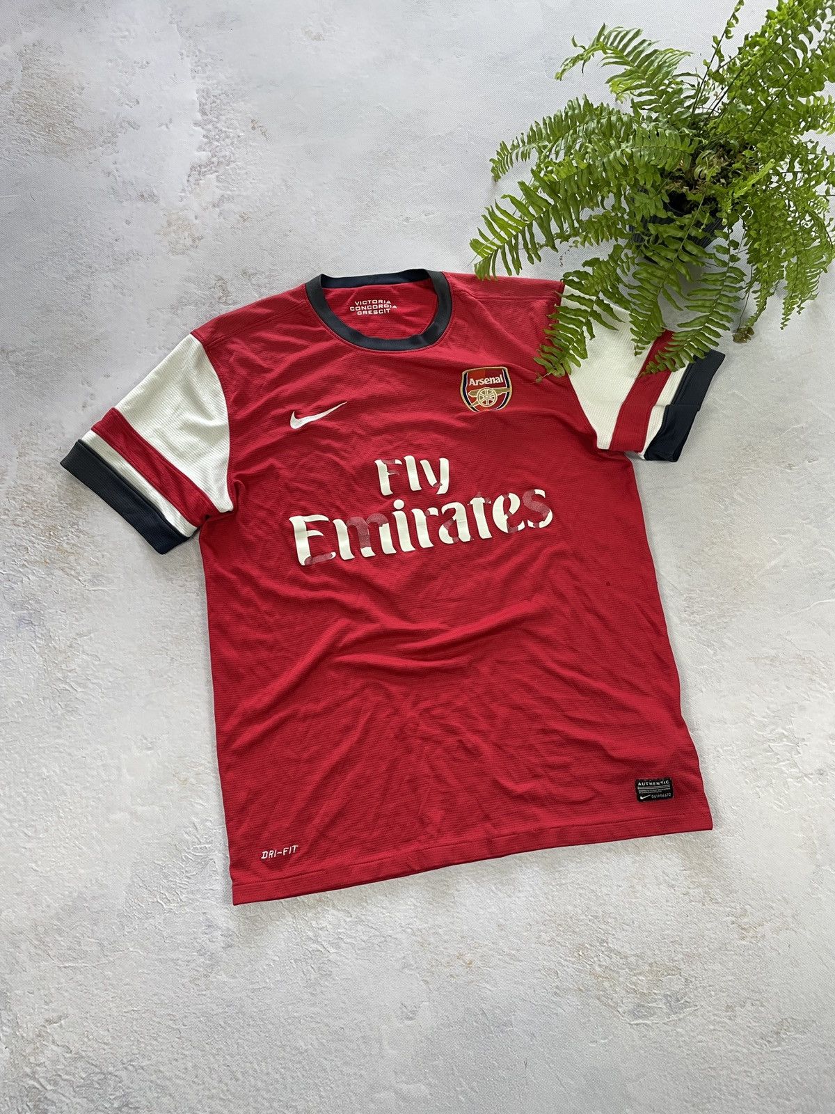 Nike × Vintage Jersey Nike Arsenal Home Kit Podolski Vintage Size US M / EU 48-50 / 2 - 1 Thumbnail