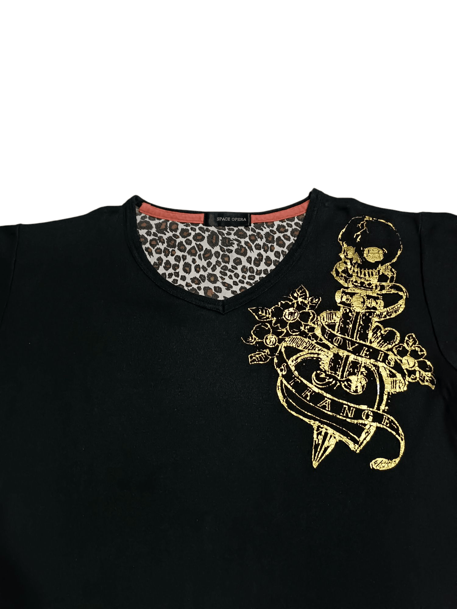 Japanese Brand × Vintage Space Opera Print Skull Gold "Love Is Strange" Size US L / EU 52-54 / 3 - 2 Thumbnail