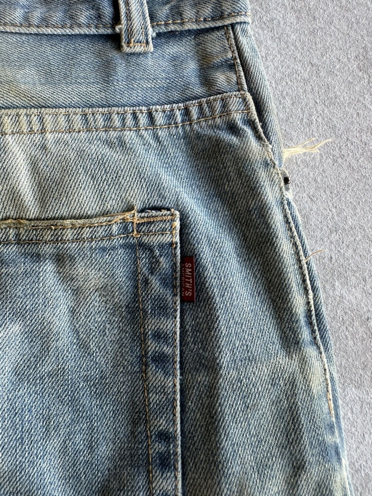 The Smiths OFFERS🔥Vintage SMITH’S JEANS W37 L33 Distressed Denim Pants Size US 37 - 15 Thumbnail