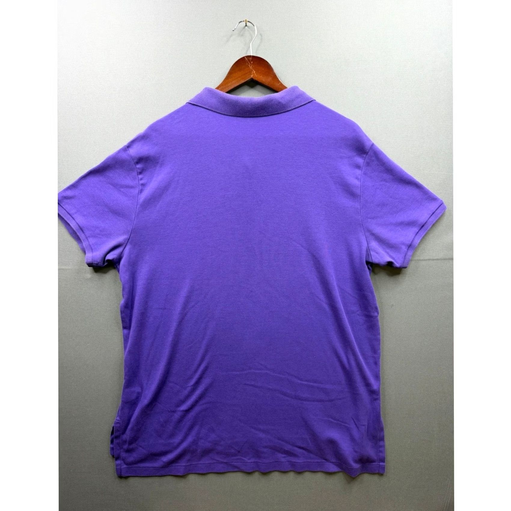 Polo Ralph Lauren Polo Ralph Lauren Polo Shirt Mens Purple Custom Fit Short Sleeve XL Size US XL / EU 56 / 4 - 6 Thumbnail