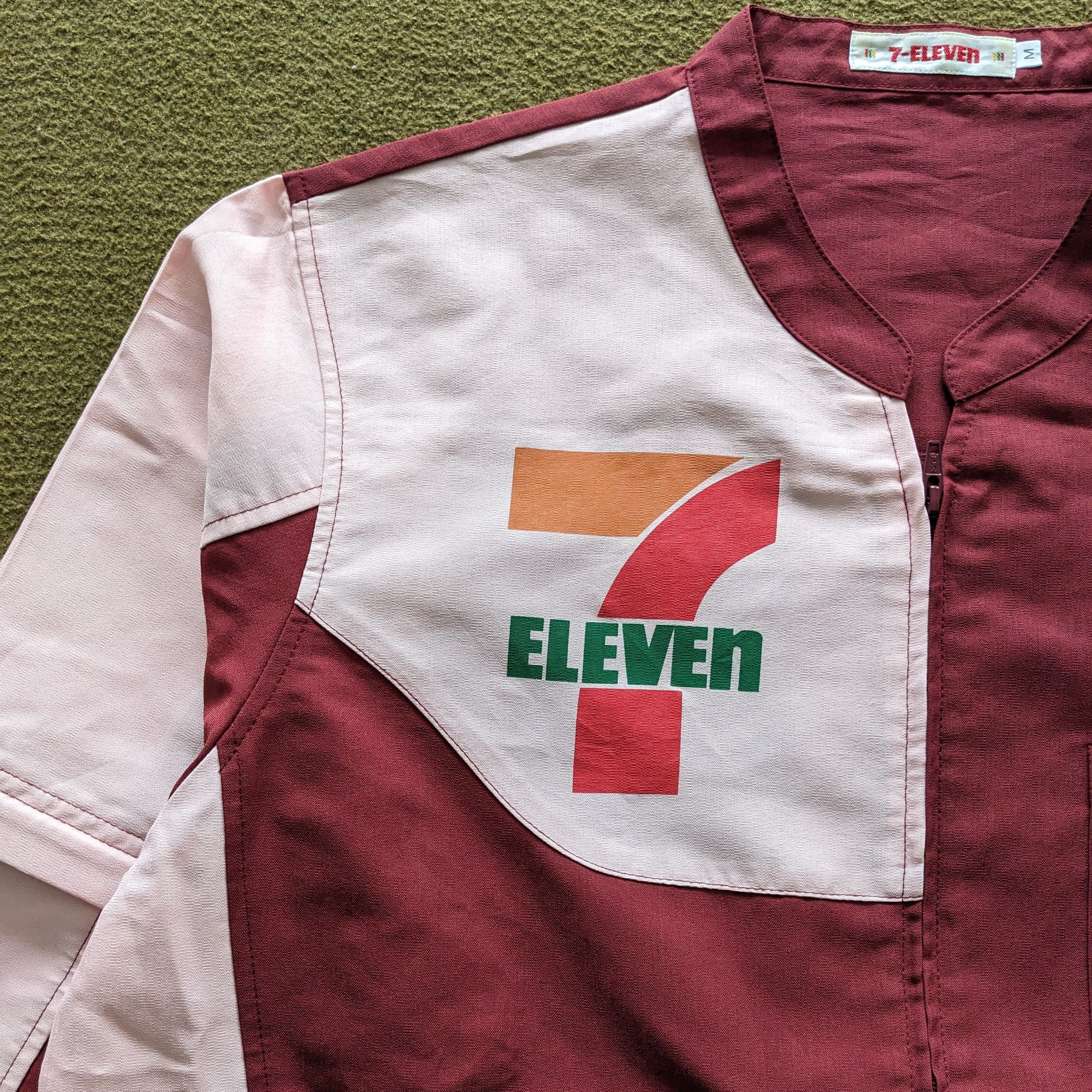 Vintage Vintage 7 ELEVEN Uniform Workers Jacket Size US M / EU 48-50 / 2 - 2 Thumbnail