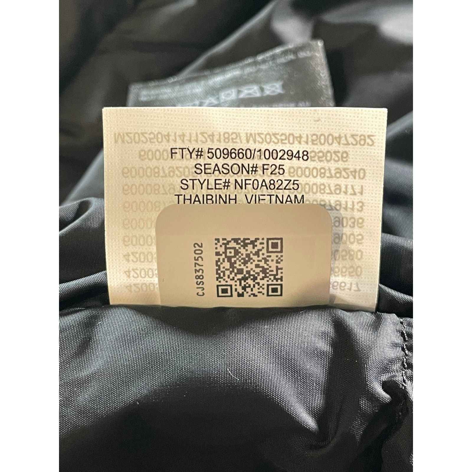 The North Face The North Face x Skims 1996 Women's Black Puffer Jacket Size US XL / EU 56 / 4 - 4 Thumbnail