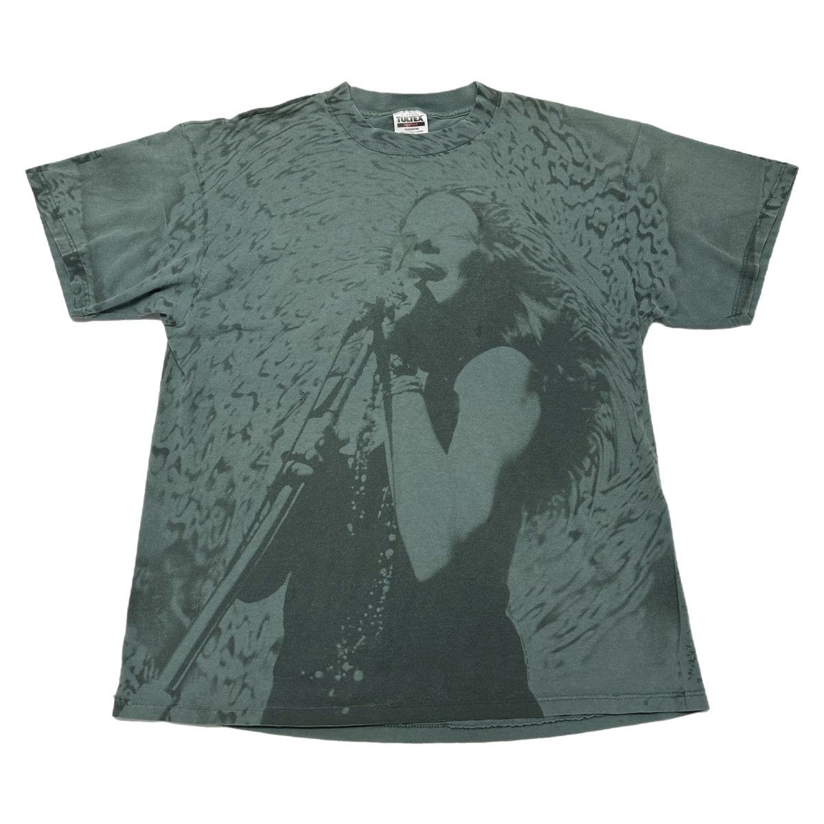 Vintage Vintage 90s Janis Joplin AOP T Shirt Size US XL / EU 56 / 4 - 1 Thumbnail
