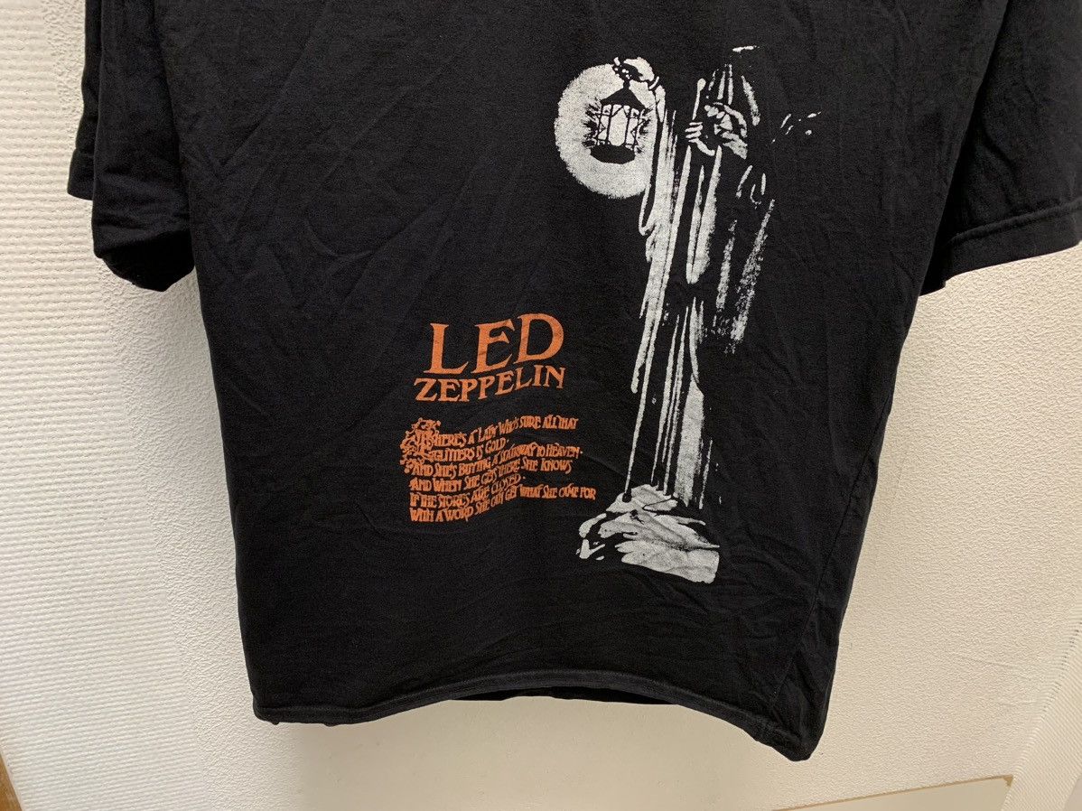 Led Zeppelin Led Zeppelin 1990 90th vintage band rock tee single S-M as Size US S / EU 44-46 / 1 - 5 Thumbnail