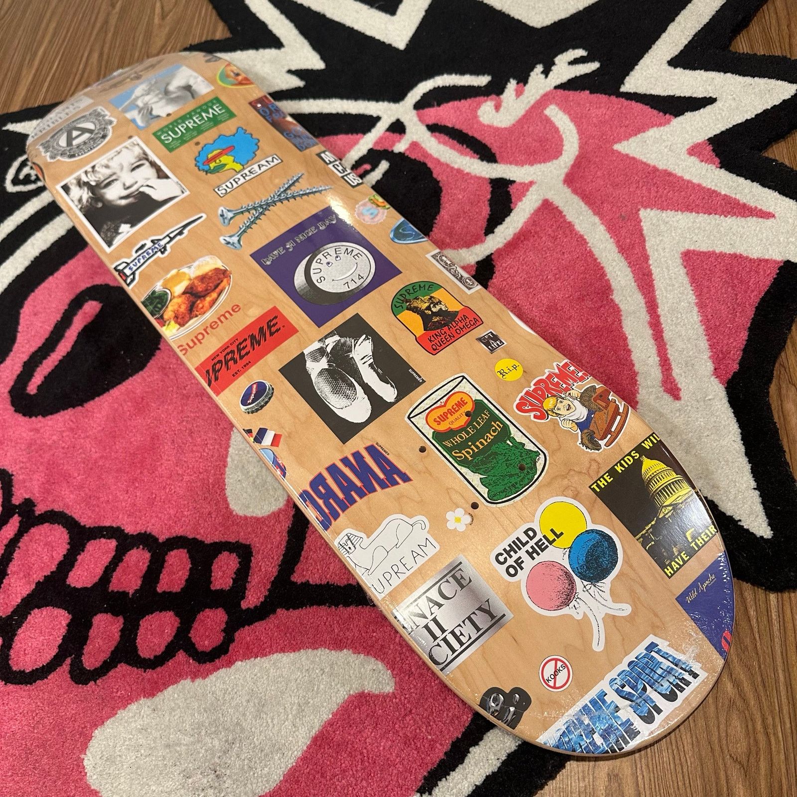 その他 supreme Rotary Hero Sticker Bricks Stool Supreme Rotary Hero Sticker Bricks Stool Side Table (FW23