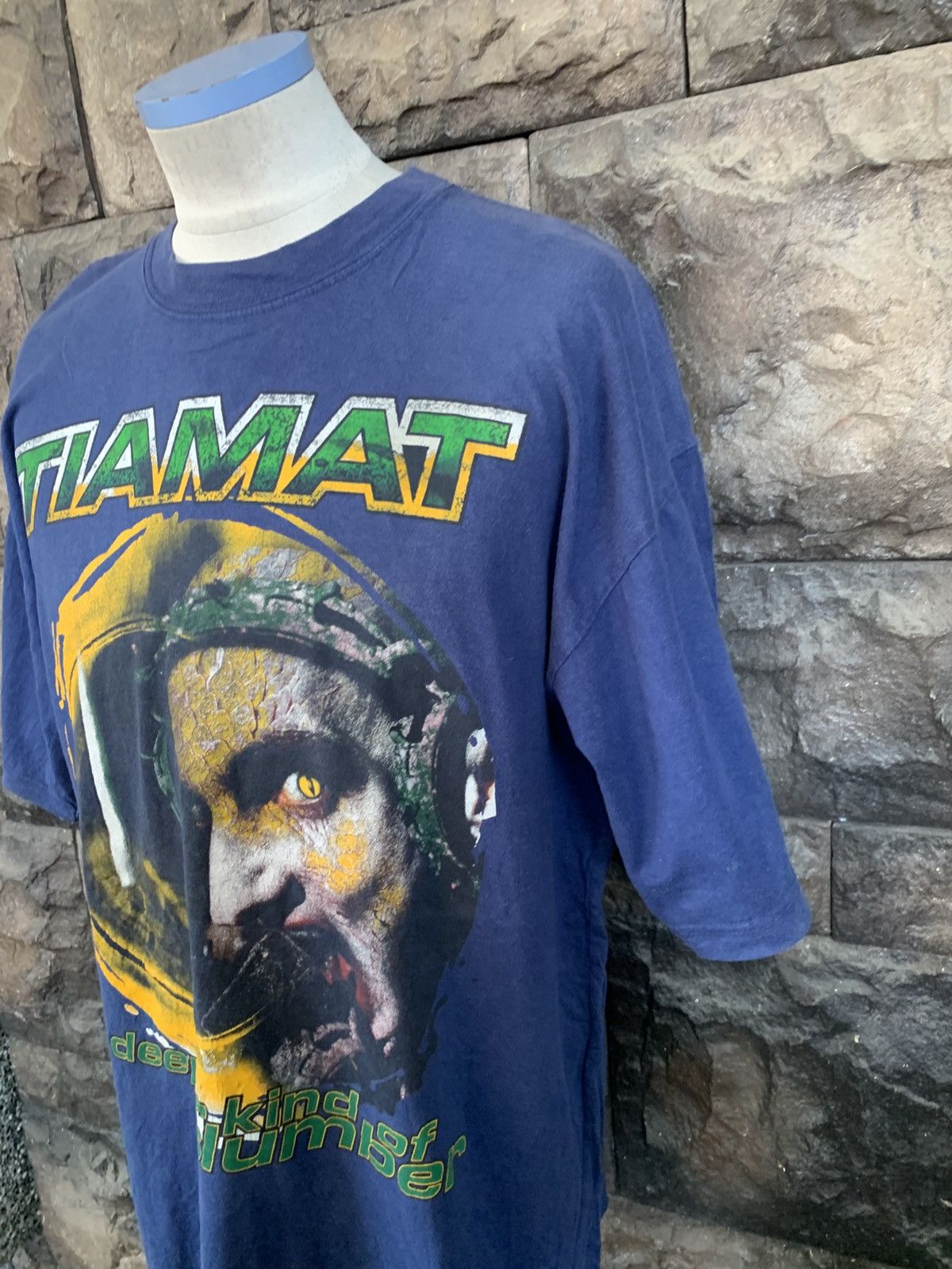 Band Tees Vintage 90s Tiamat Metal Band T shirt Size US XL / EU 56 / 4 - 3 Thumbnail