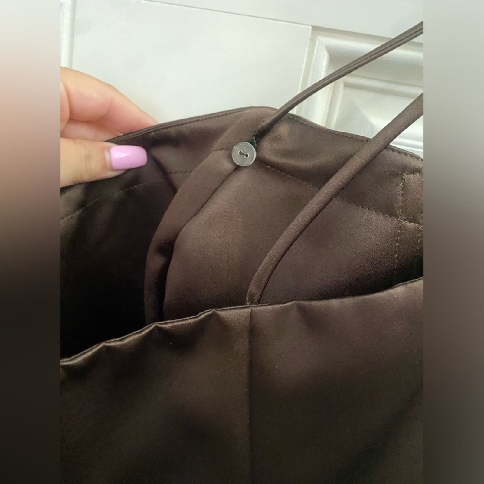 Other WTOO Watters Brown Strapless Formal Gown 20 Size 3XL / US 20-22 - 6 Thumbnail