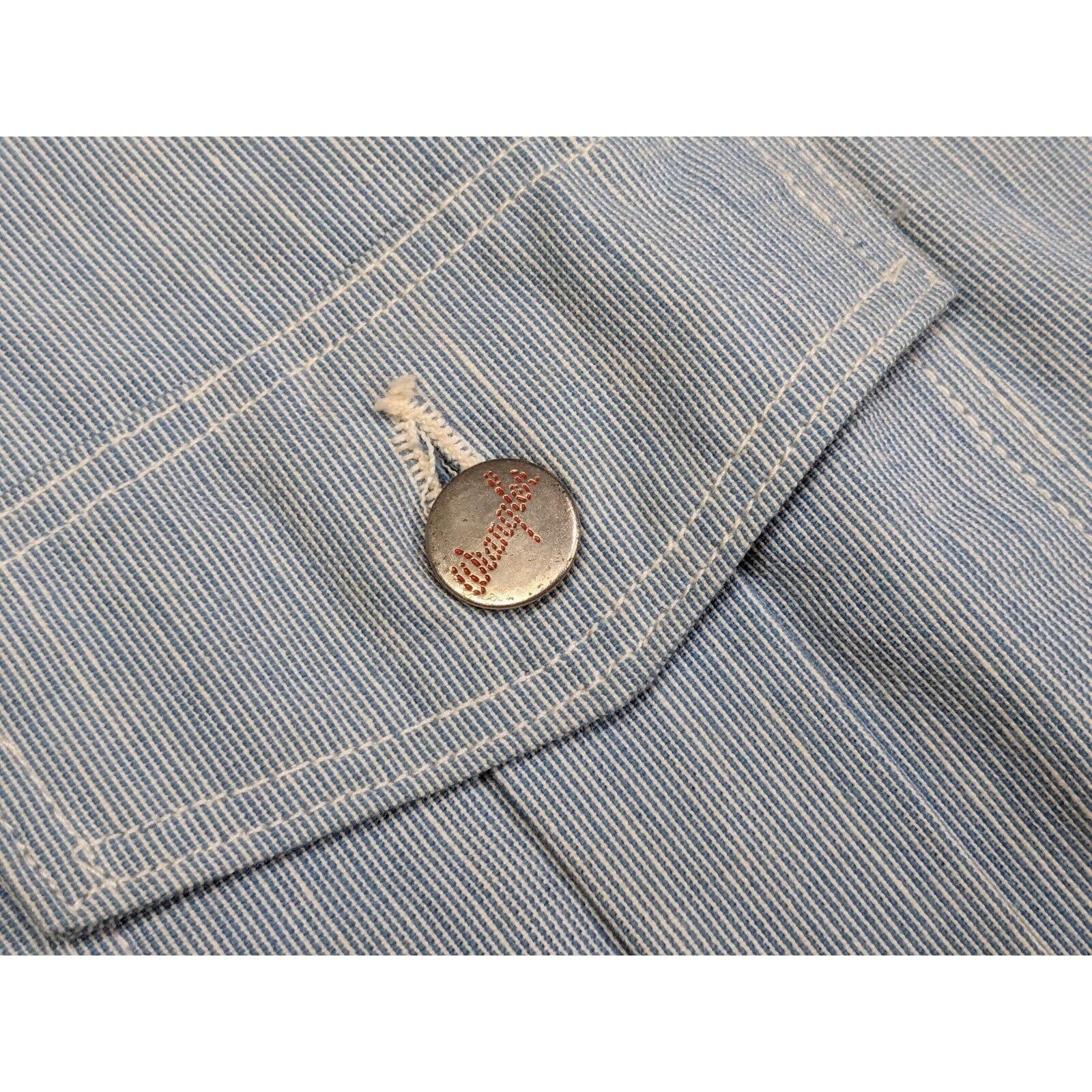 Wrangler Vtg 70s Wrangler Bell Bottom Flare Jeans Juniors 13 Blue USA Size 32" / US 10 / IT 46 - 4 Thumbnail