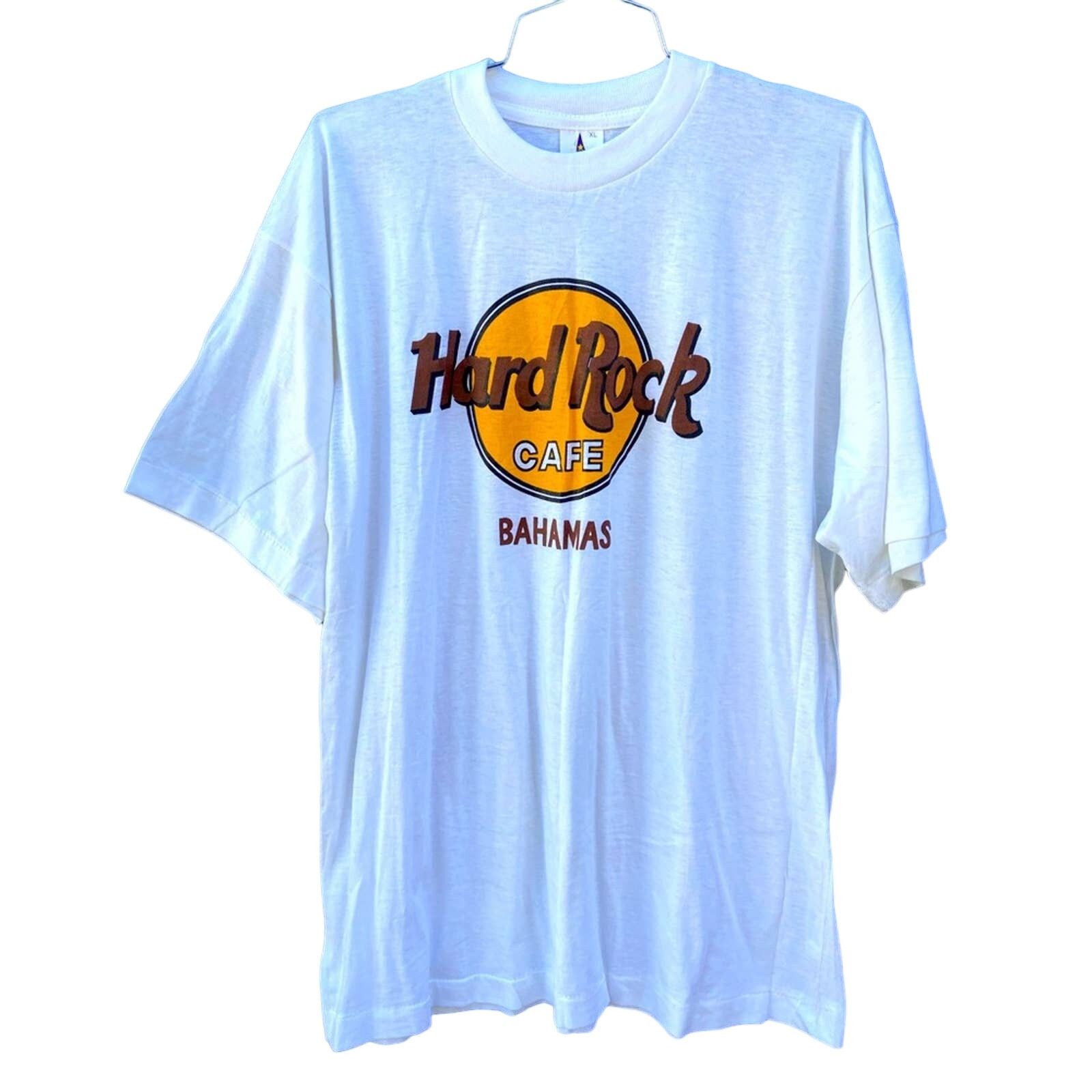 Hard Rock Cafe Vintage Hard Rock Cafe Shirt- Bahamas Size US XL / EU 56 / 4 - 1 Thumbnail