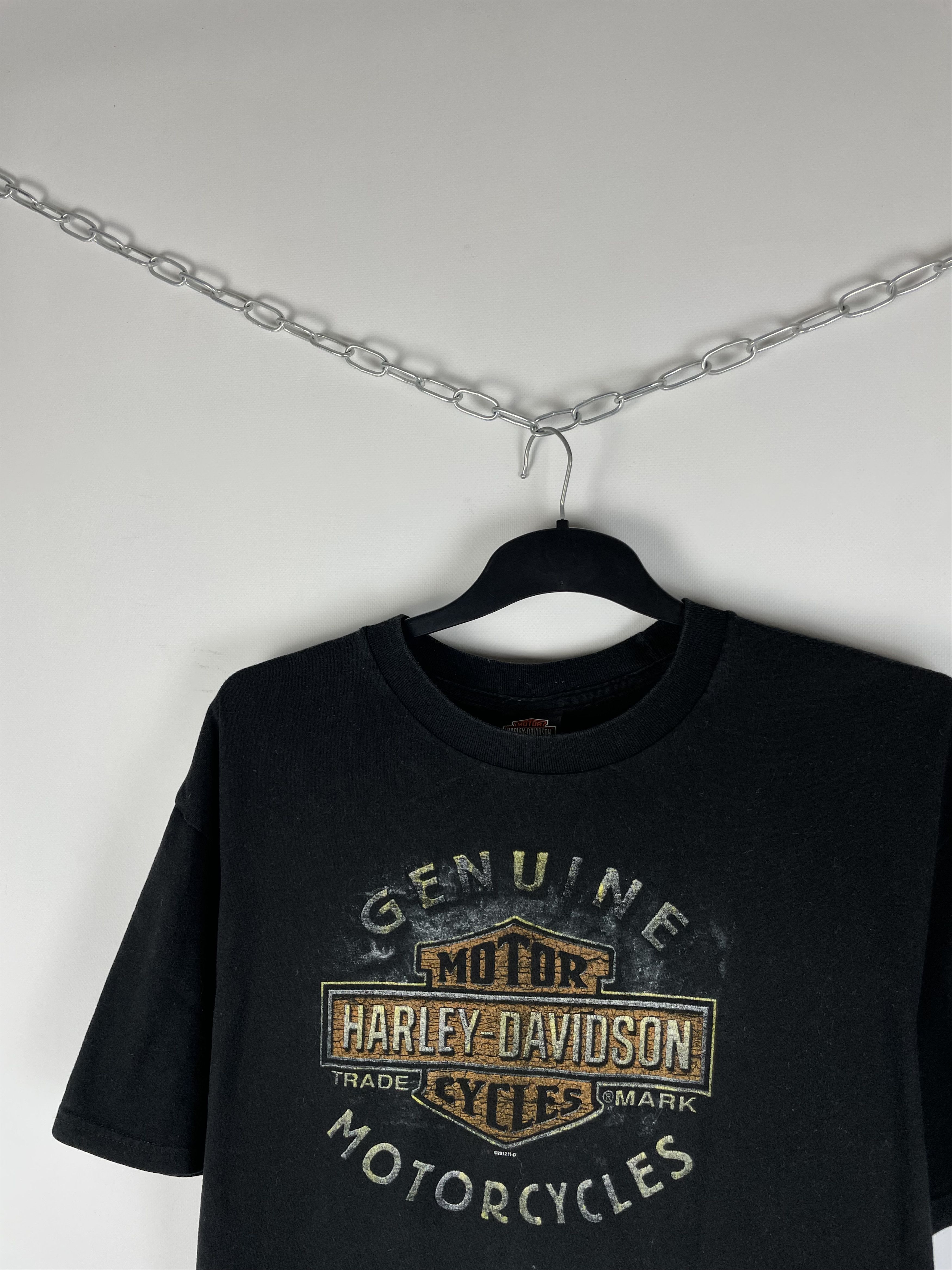 Harley Davidson Vintage HARLEY DAVIDSON Tee Graphic T Shirt Size US XL / EU 56 / 4 - 3 Thumbnail