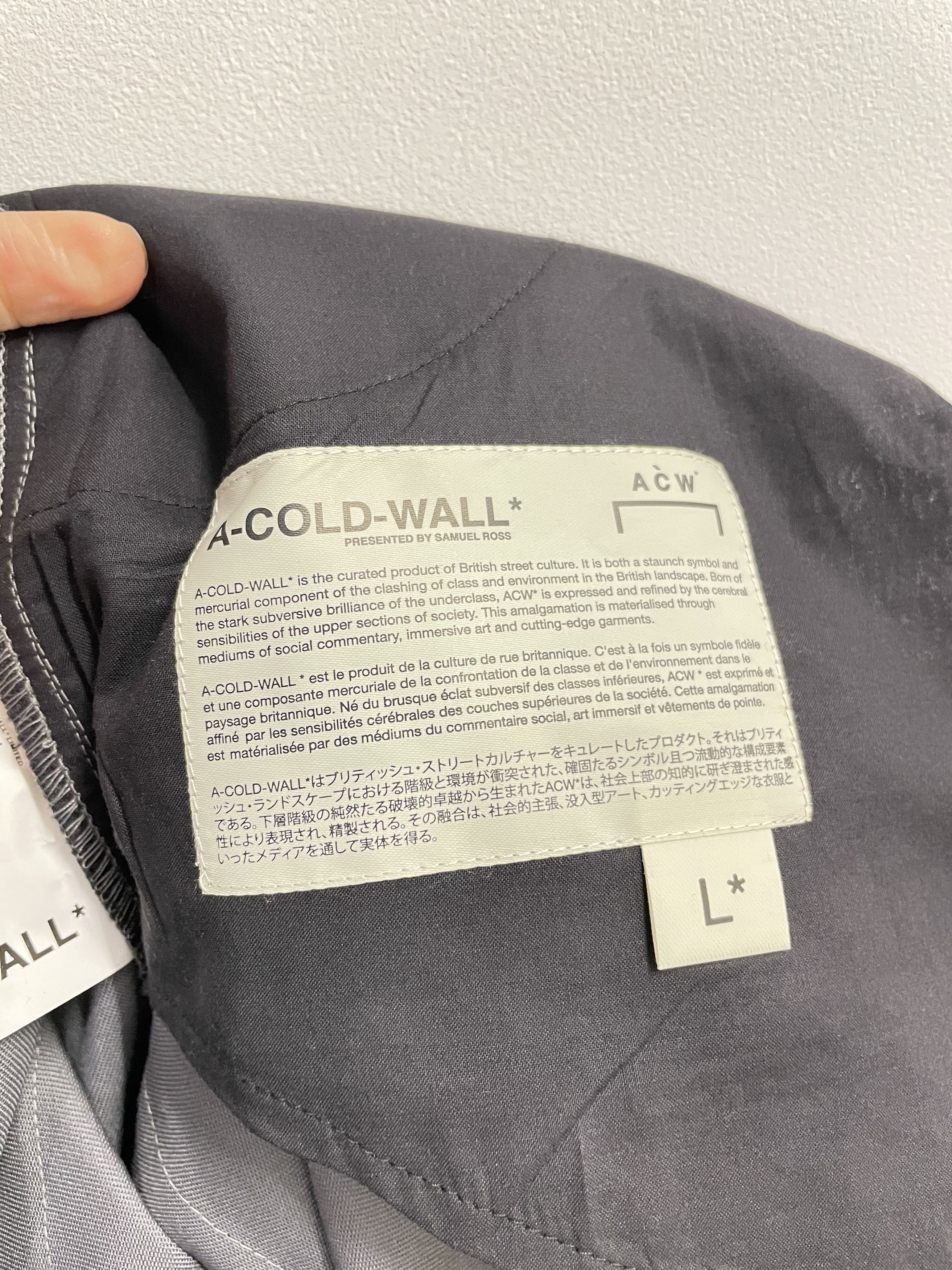 A-COLD-WALL* A-Cold-Wall* Cargo Pants (0974) Size US 35 - 13 Thumbnail