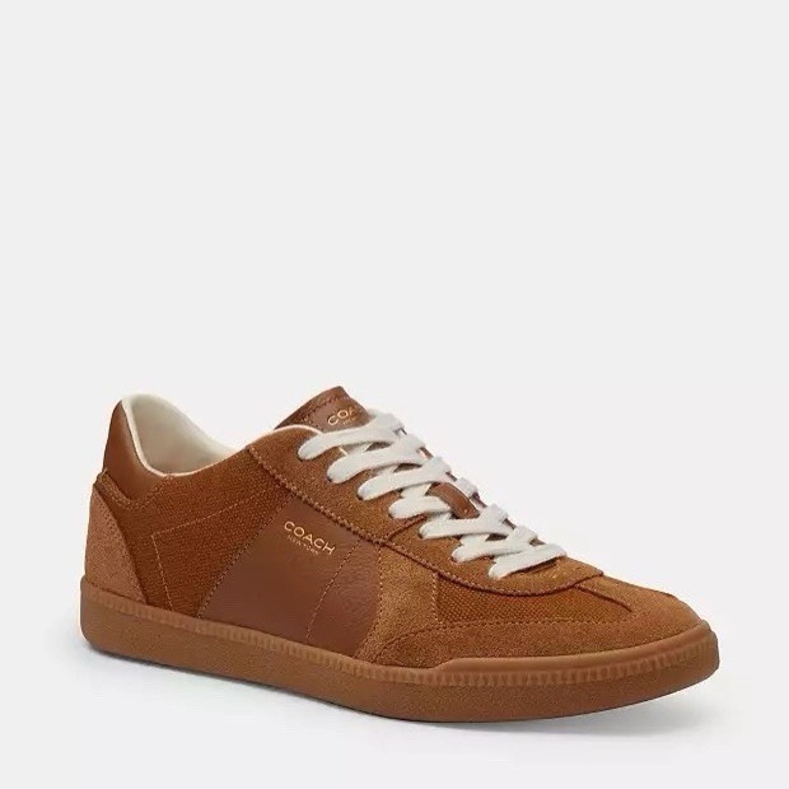 Coach NWT Coach Women's Ellis Sneaker Shoes CBX21 Shadow Brown Size US 6 / IT 36 - 7 Thumbnail
