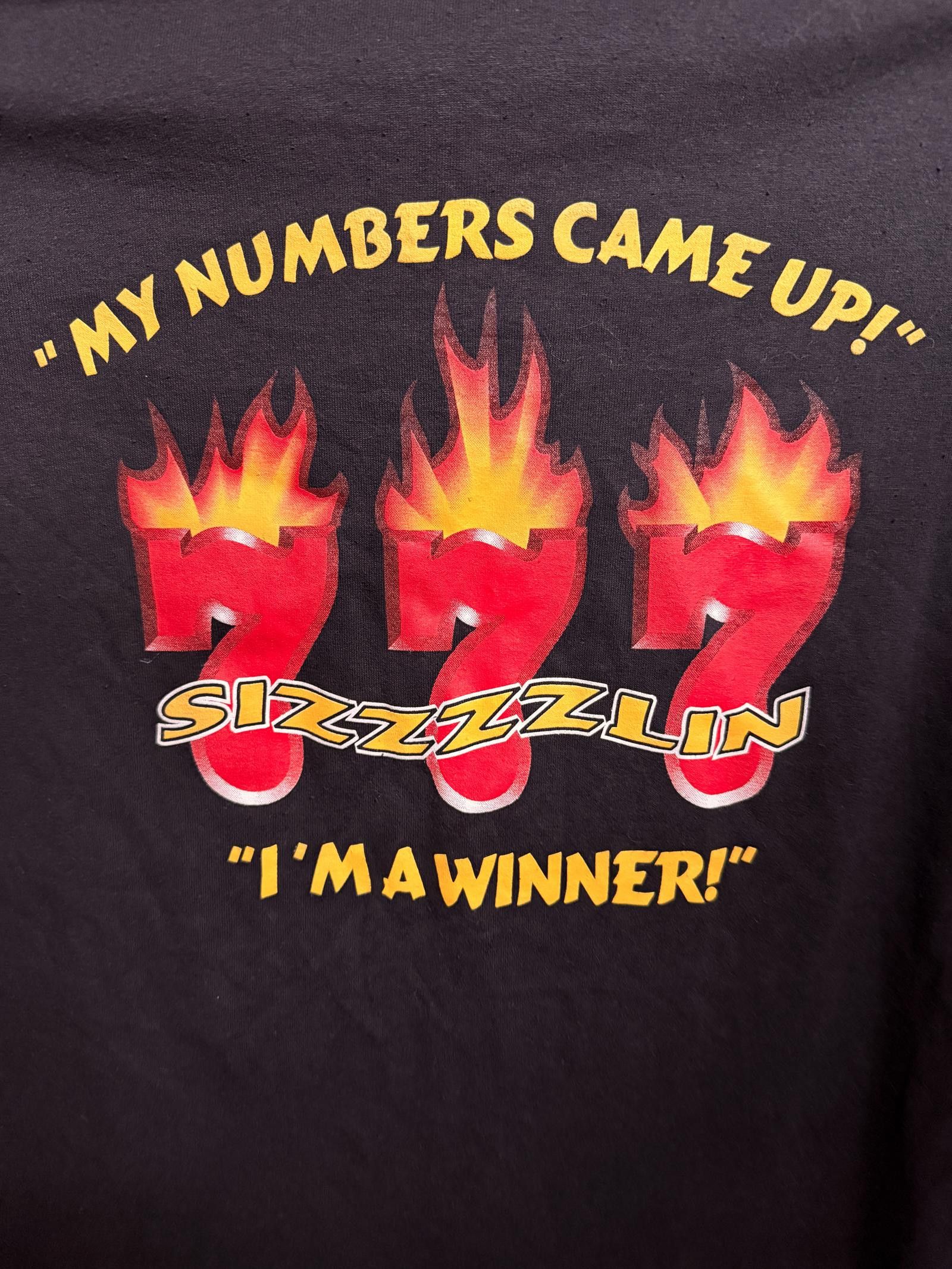 Designer VTG Casino T-shirt 777 Slot Machine Winner Tee Louisiana -XL Size US XL / EU 56 / 4 - 5 Thumbnail