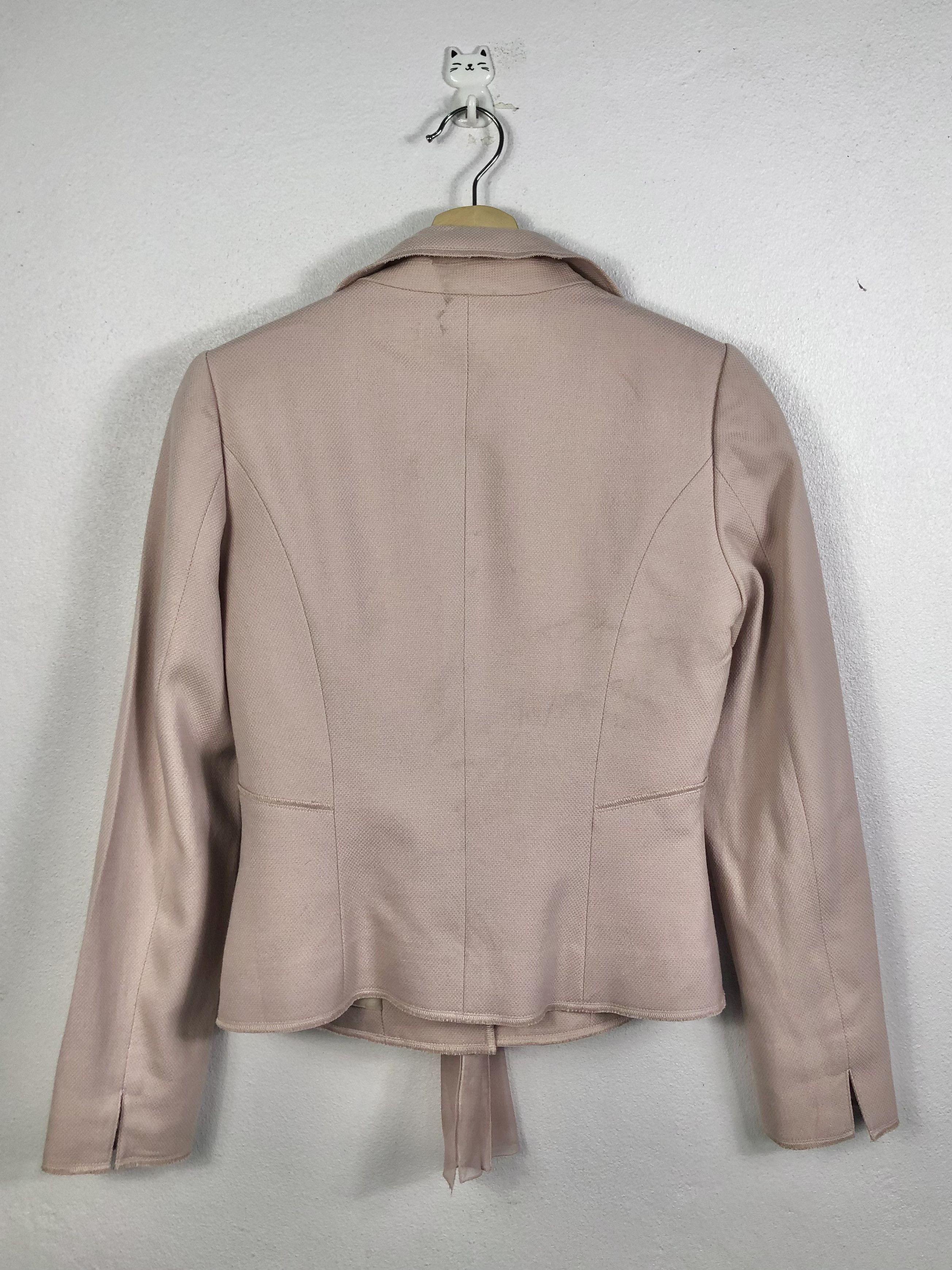 Sonia Rykiel Rare Vintage Sonia Rykiel Waist Tie Soft Pink Colour Jacket Size XS / US 0-2 / IT 36-38 - 7 Thumbnail