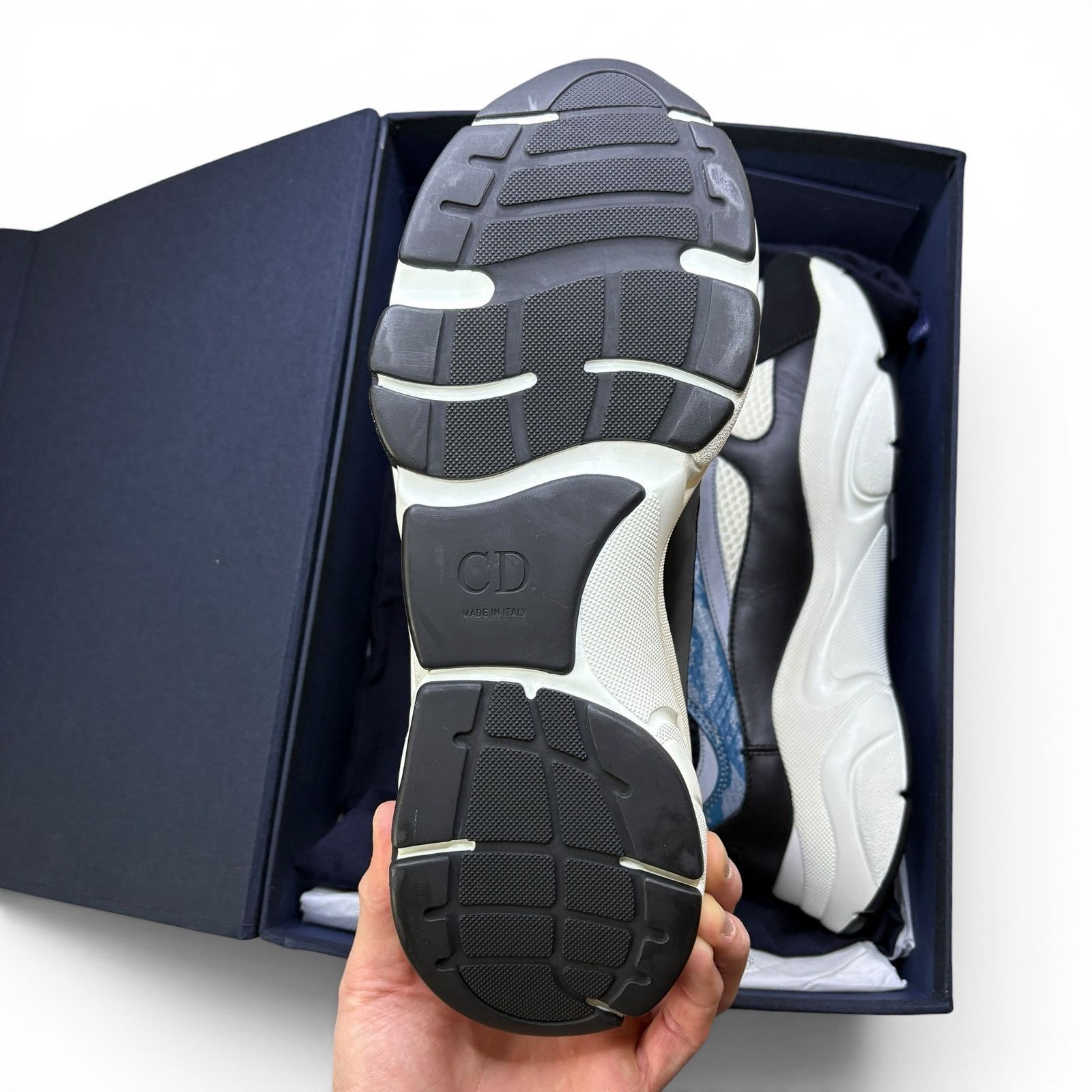 Dior Dior B22 Sneaker ‘Blue Reflective / Python’ | Size 42 (US 9) Size US 9 / EU 42 - 11 Thumbnail