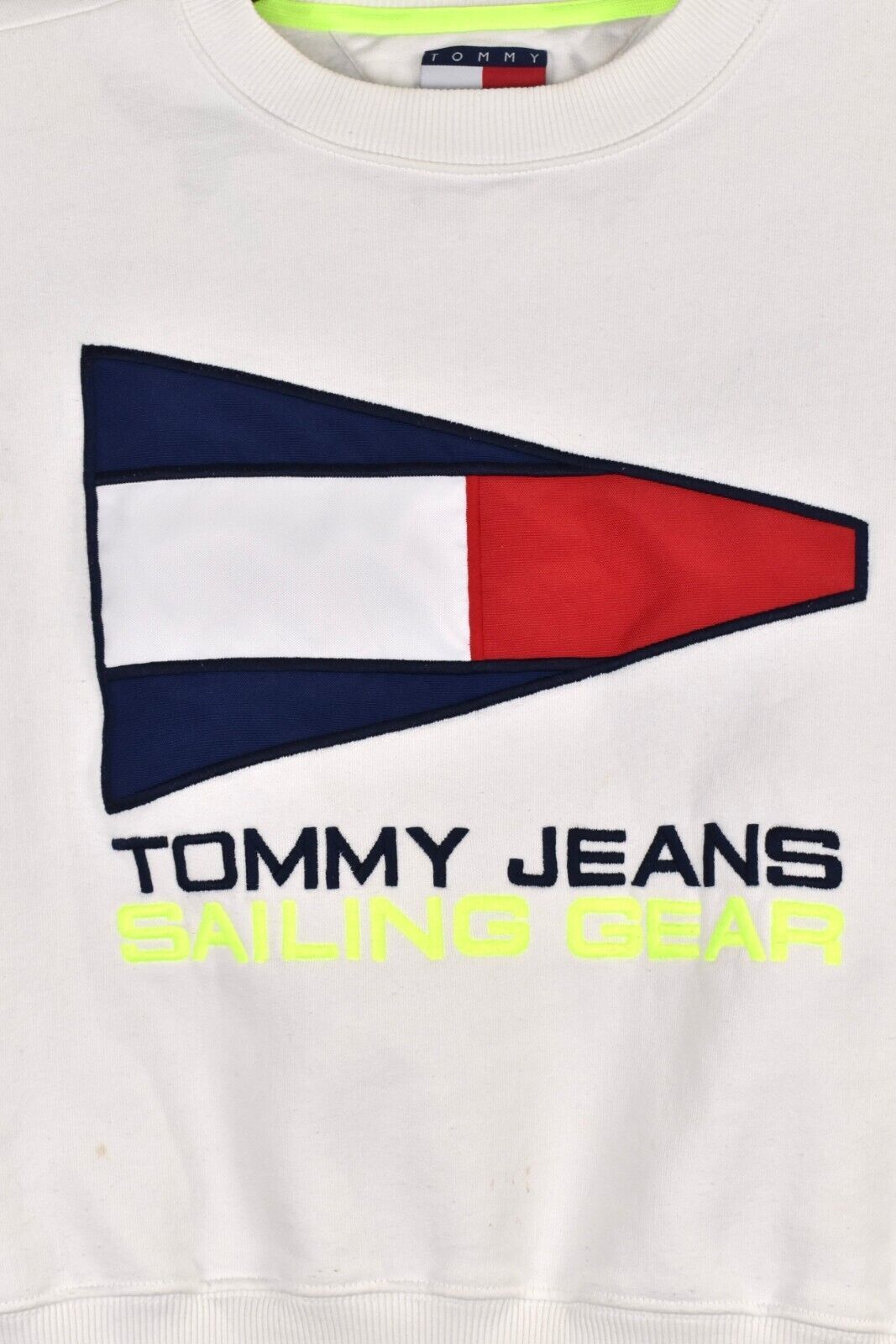 Tommy Hilfiger Modern Tommy Hilfiger sweatshirt (S), white crewneck Size US S / EU 44-46 / 1 - 2 Thumbnail
